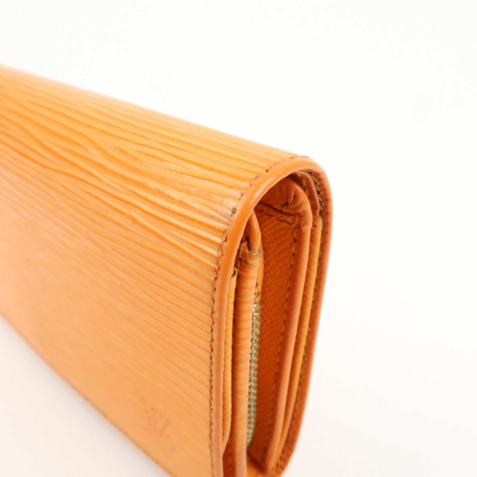 Louis Vuitton Epi Leather Porte Monnaie Billet Tresor Wallet M6350H