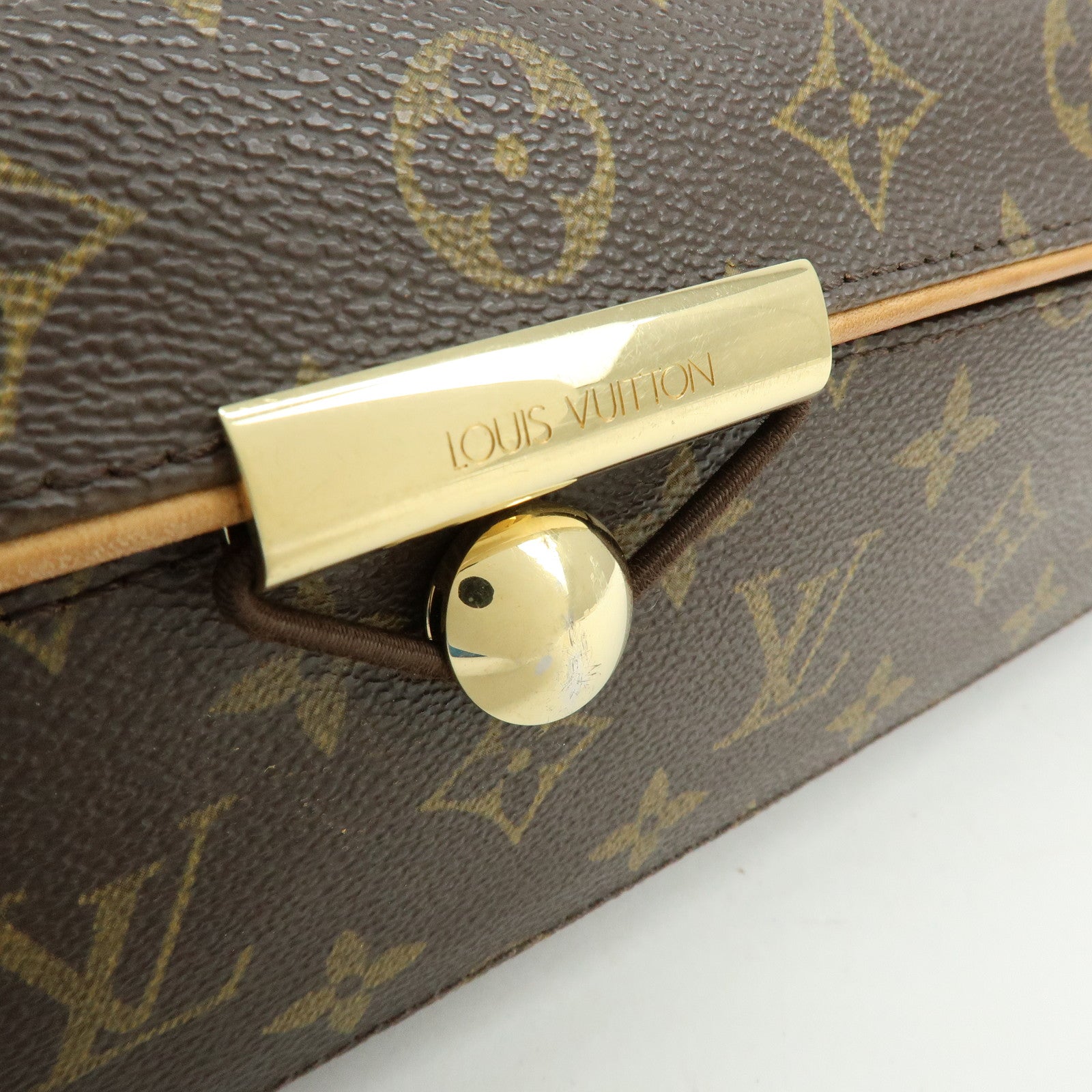 Louis Vuitton Monogram Abbesses Messenger Bag Brown M45257