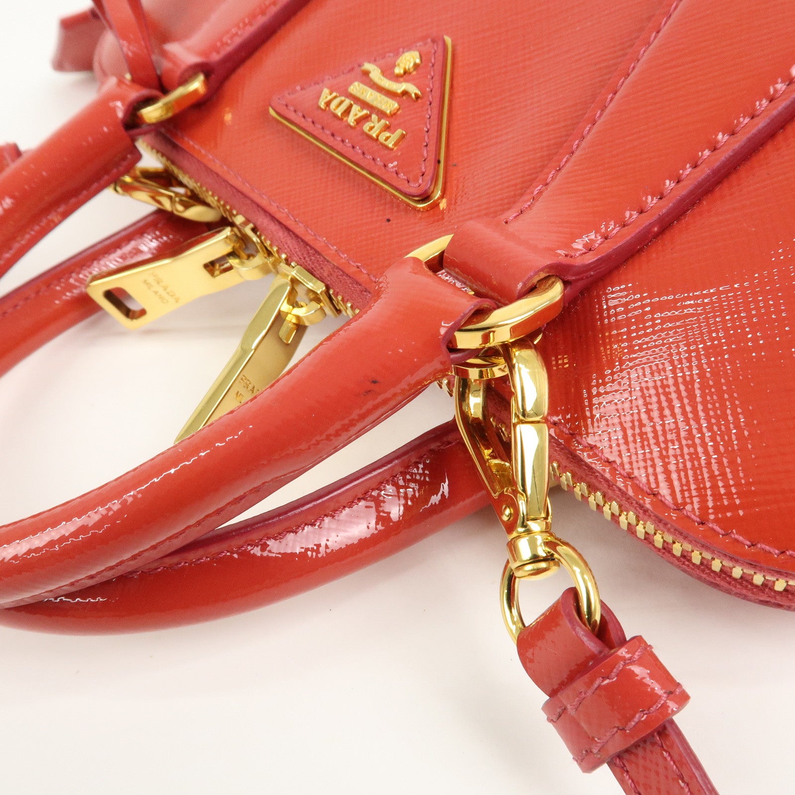 PRADA Promenade Small Saffiano 2Way Hand Shoulder Bag BL0838