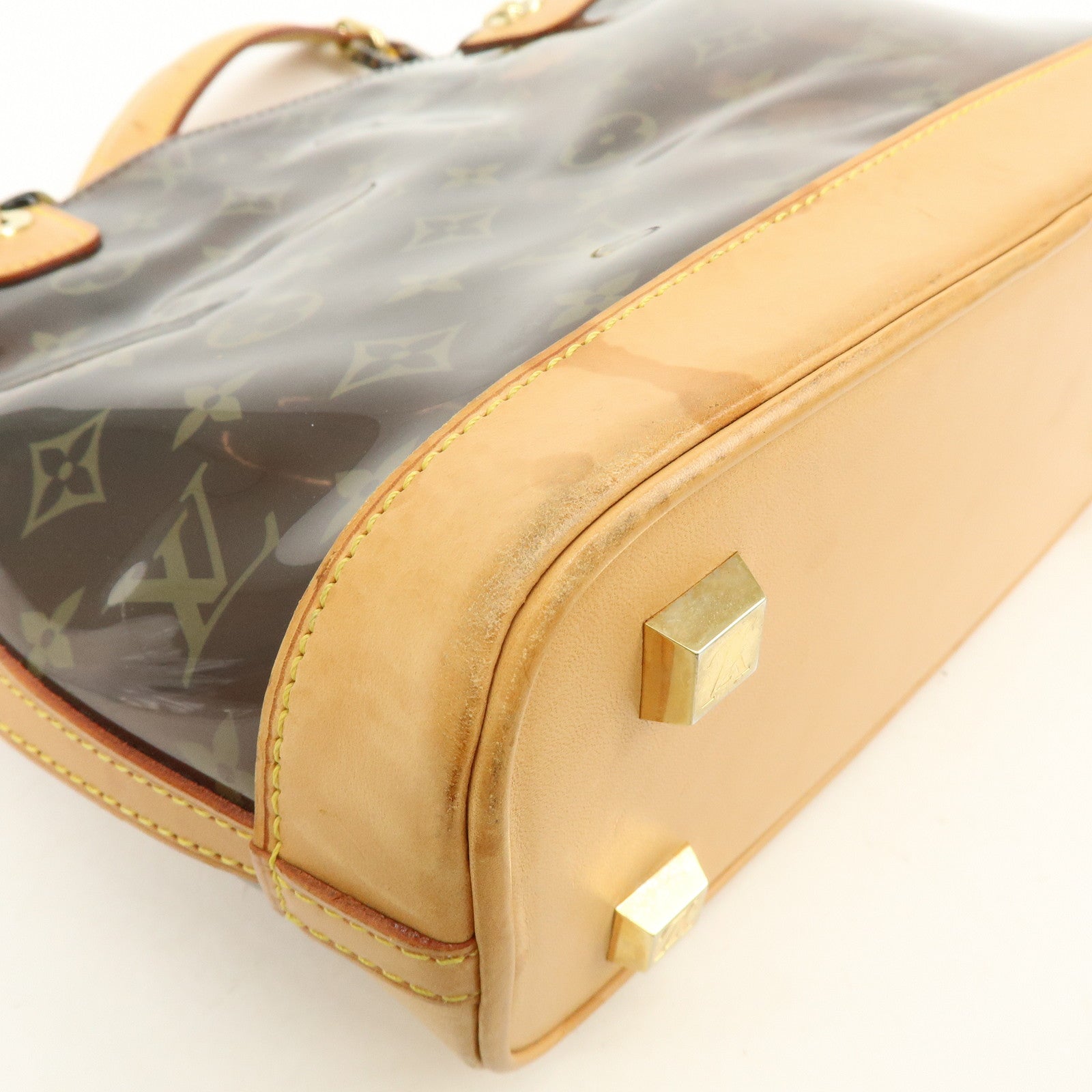 Louis Vuitton Monogram Cabas Ambre PM Tote Bag Clear Brown M92502