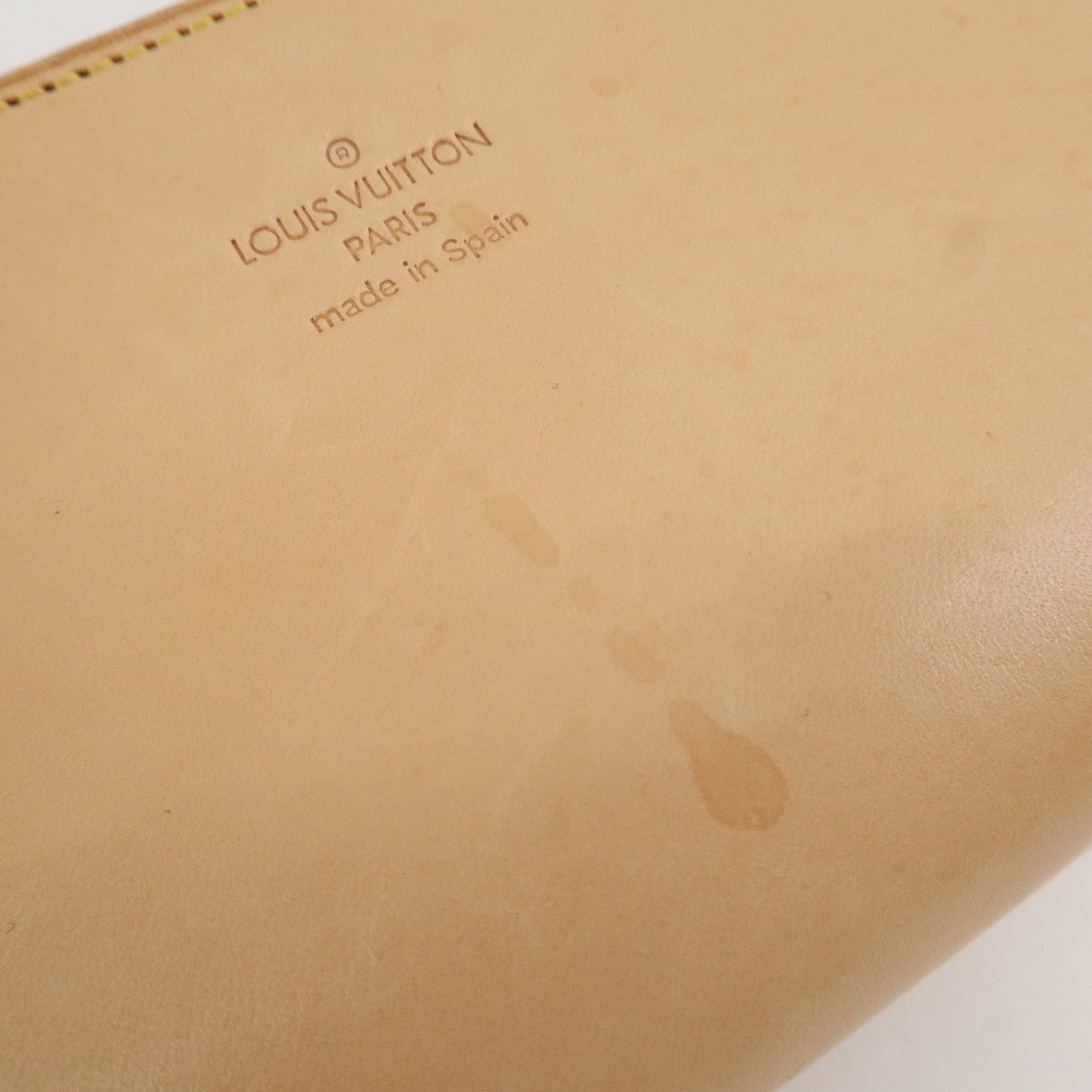 Louis Vuitton Monogram Vinyl Cabas Ambre PM Tote Bag Hand Bag M92502 Used