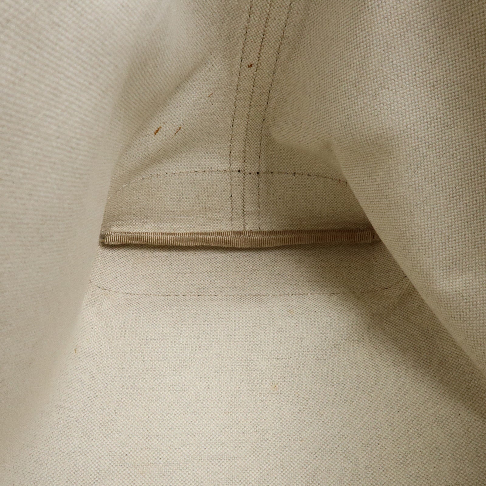 GUCCI GG Canvas Leather Tote Bag Shoulder Bag Beige 247209