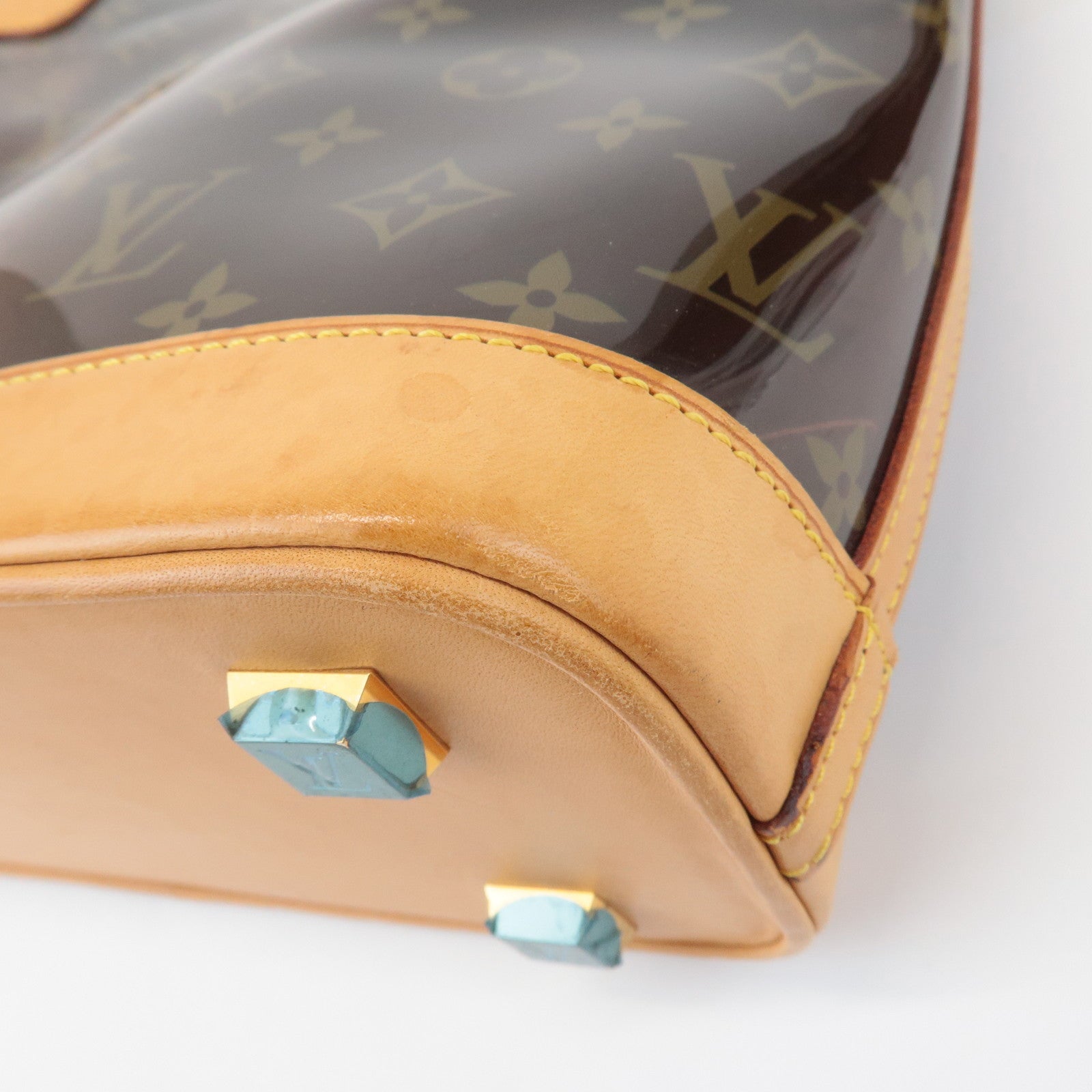 Louis Vuitton Monogram Vinyl Cabas Ambre MM Tote Bag M92501 Used