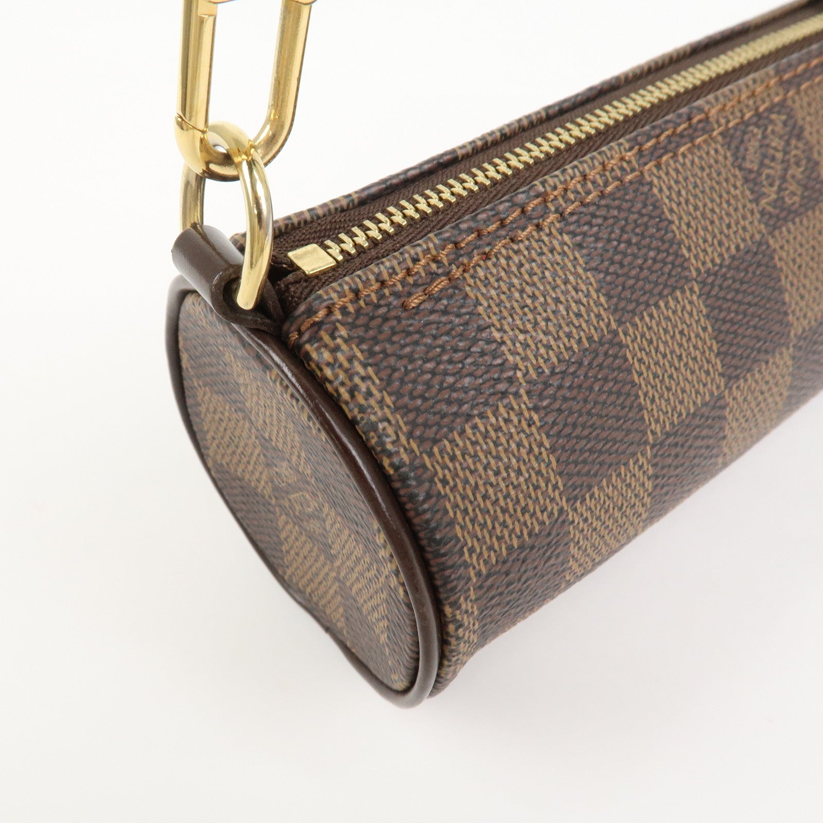 Louis Vuitton Damier Mini Pouch for Papillon Bag Damier Ebene