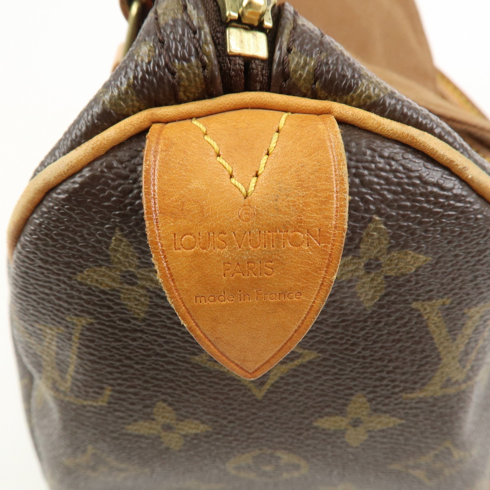 Louis Vuitton Monogram Speedy 25 Boston Bag Hand Bag Brown M41528