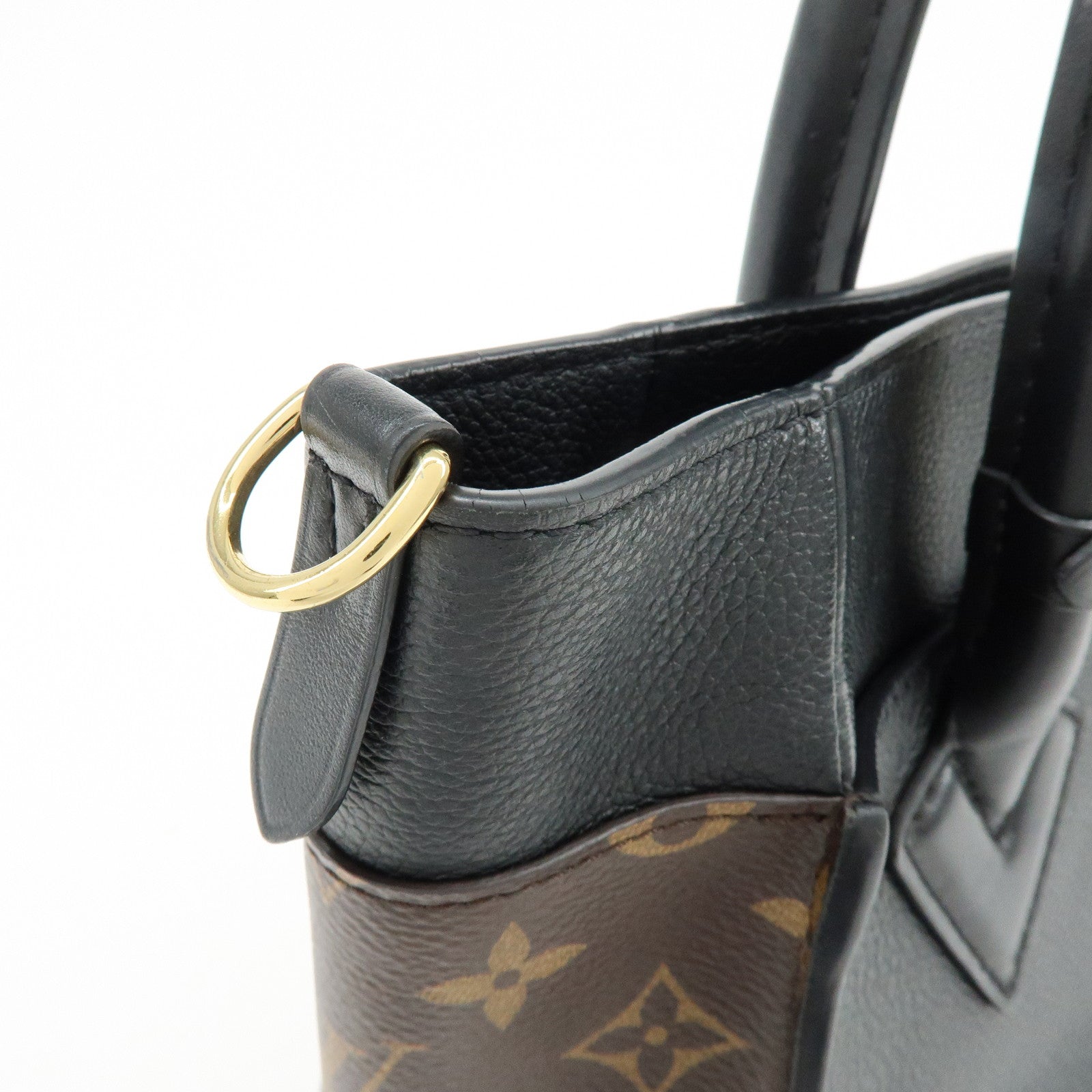 Louis Vuitton Monogram On My Side PM Canvas Leather 2Way Bag M57728