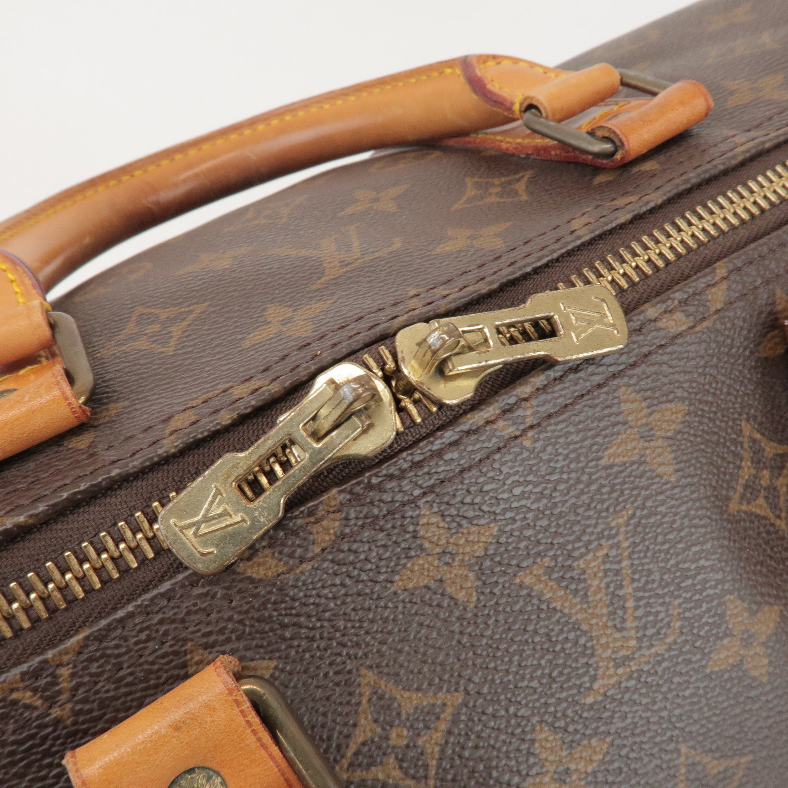 Louis Vuitton Monogram Keep All 55 Boston Bag Brown M41424