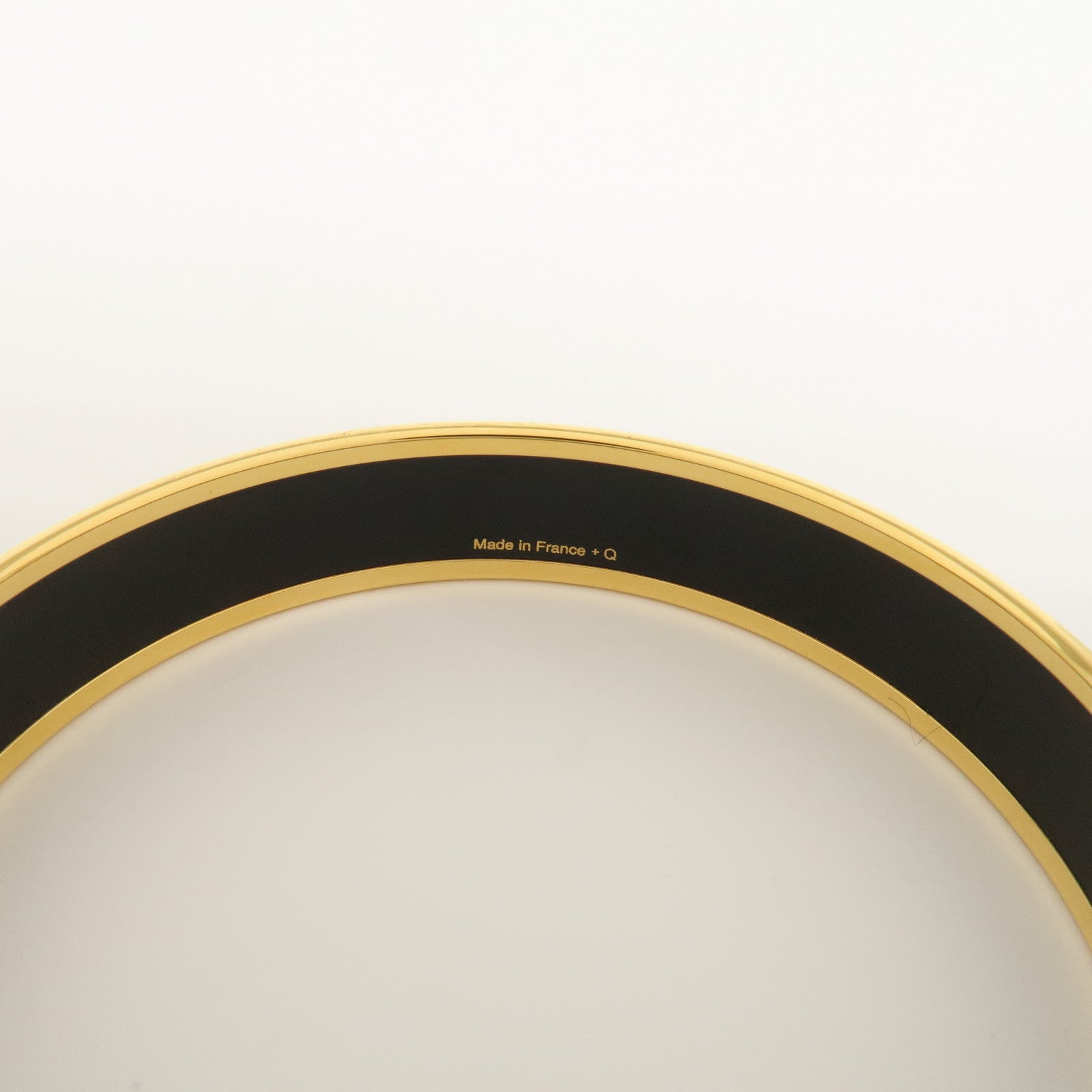 HERMES Email PM Bracelet Bangle White