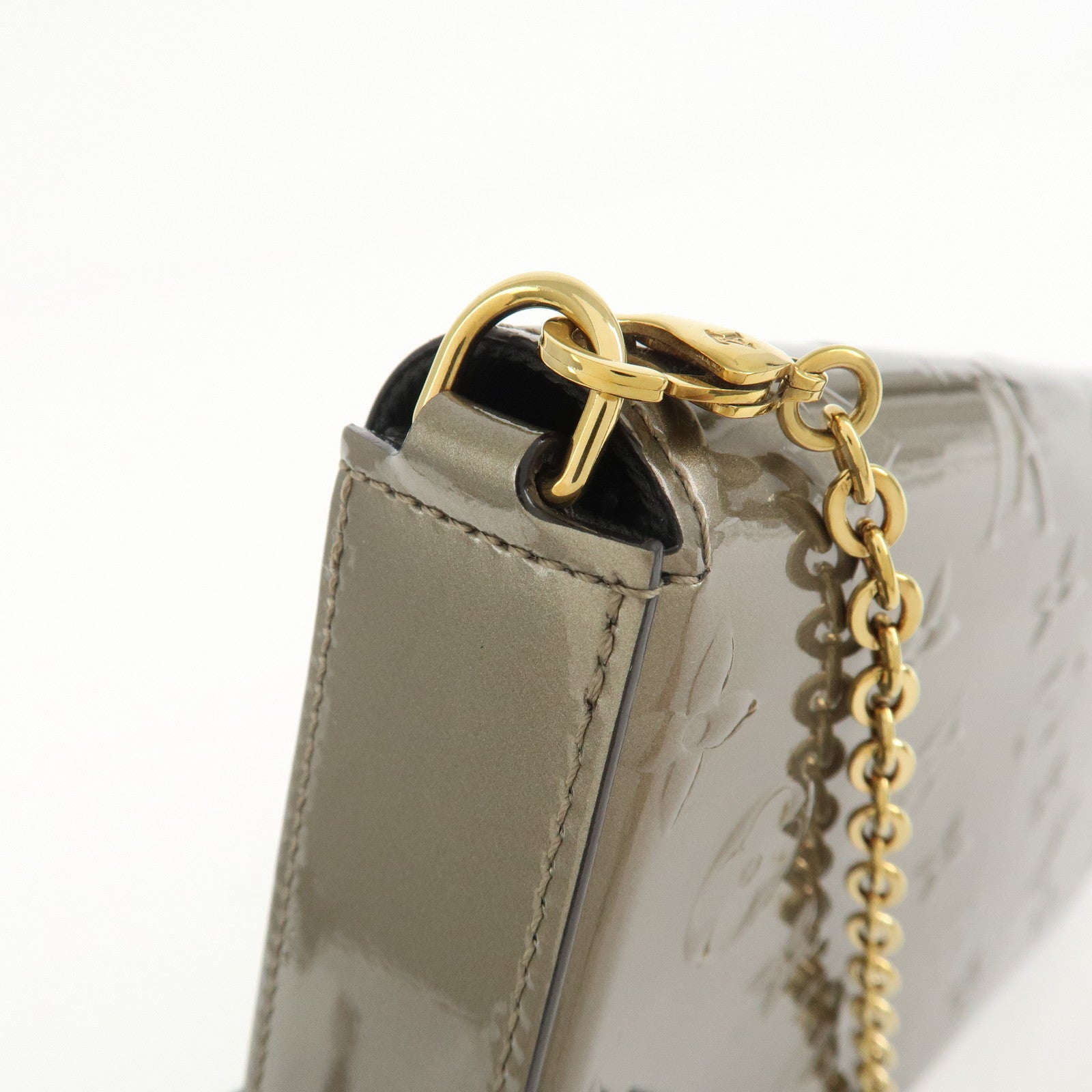 Louis Vuitton Monogram Vernis Leather Pochette Felicie M68648