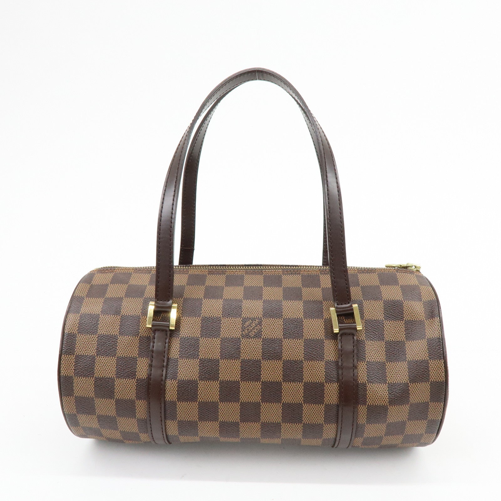 Louis Vuitton Damier Ebene Papillon 30 Hand Bag Brown N51303