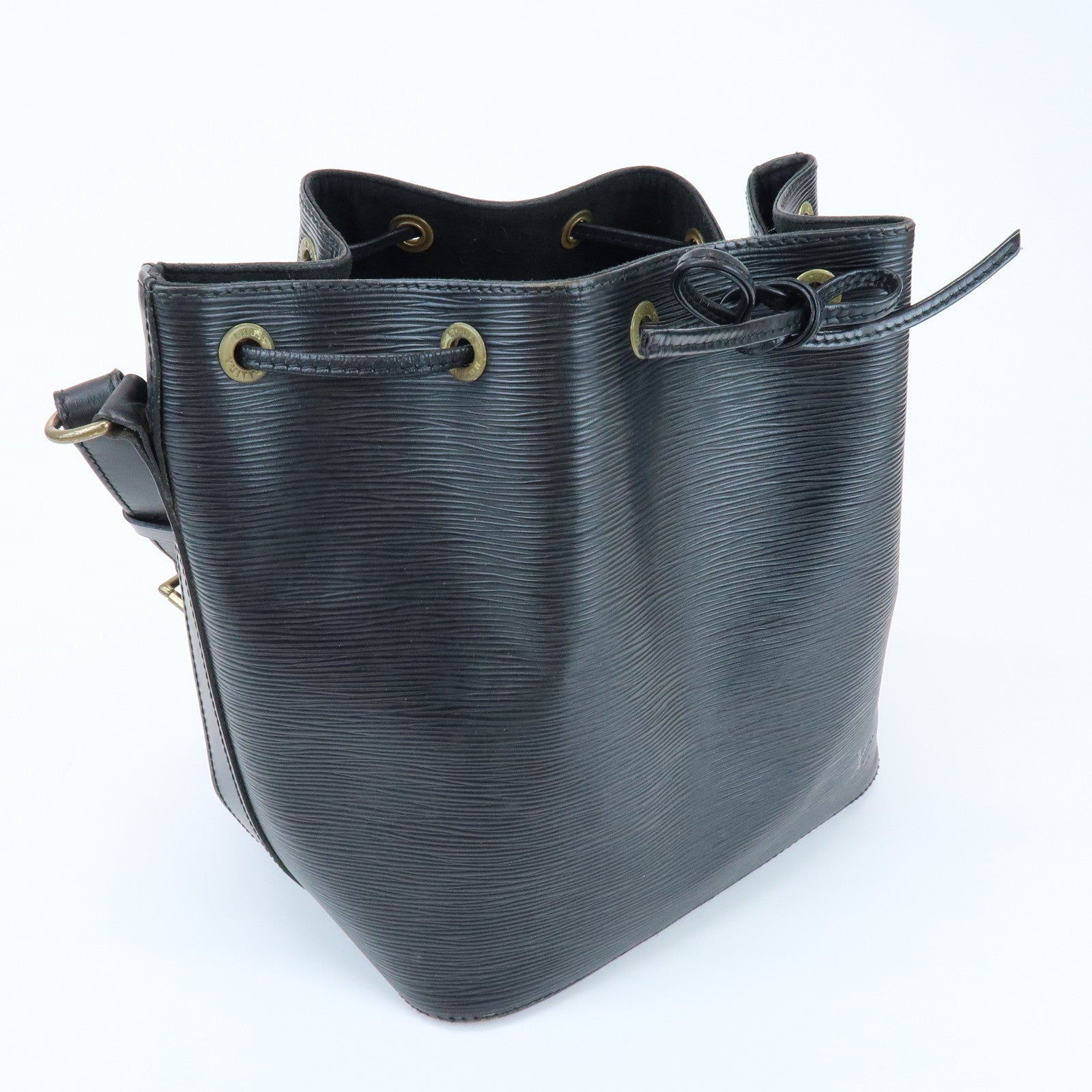 Louis Vuitton Epi Petit Noe Shoulder Bag Noir Black M59012