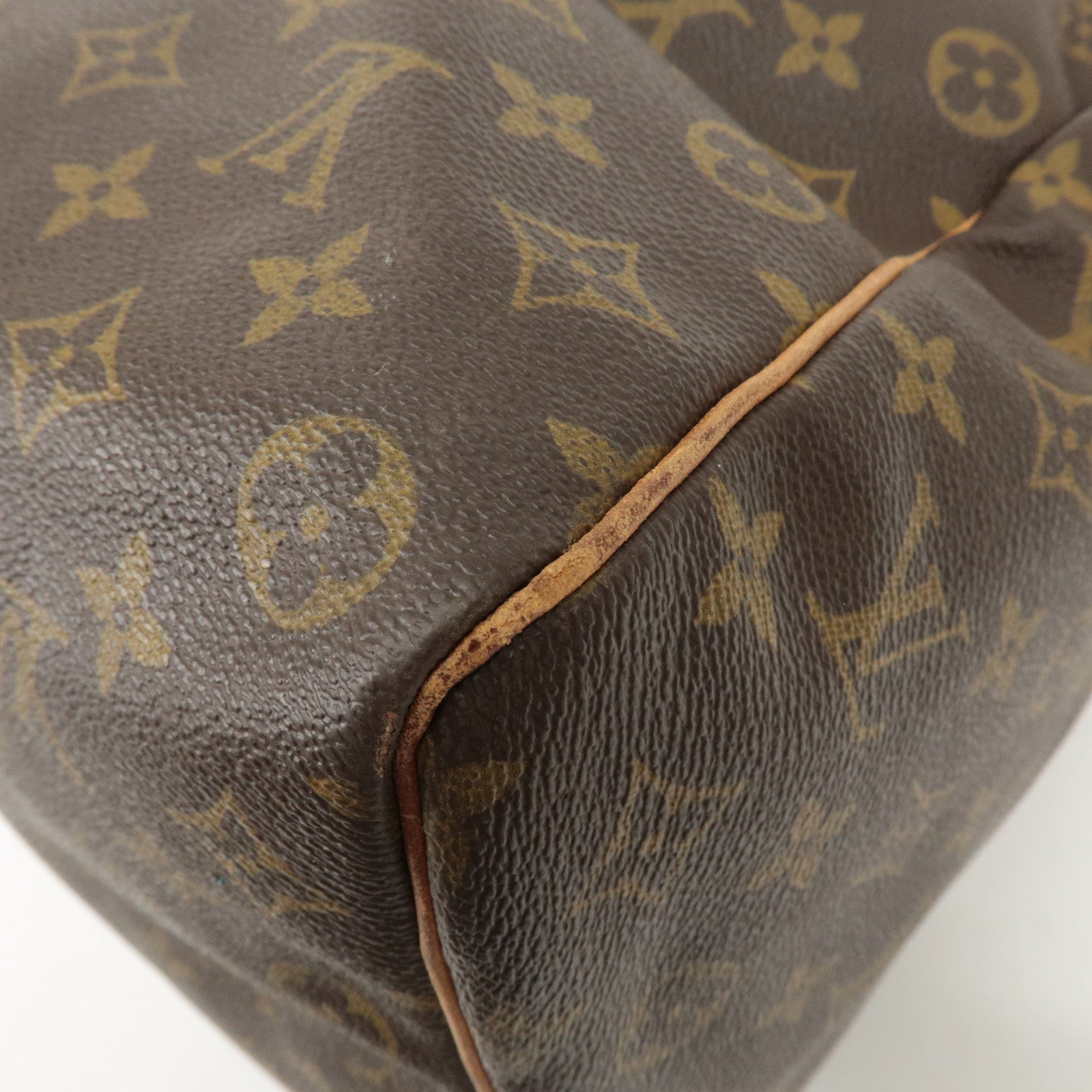 Louis Vuitton Monogram Keep All 50 Boston Bag Brown M41426 Used