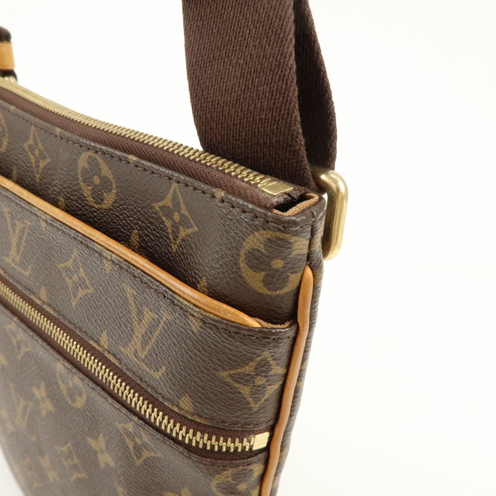 Louis Vuitton Monogram Pochette Valmy Shoulder Bag Brown M40524