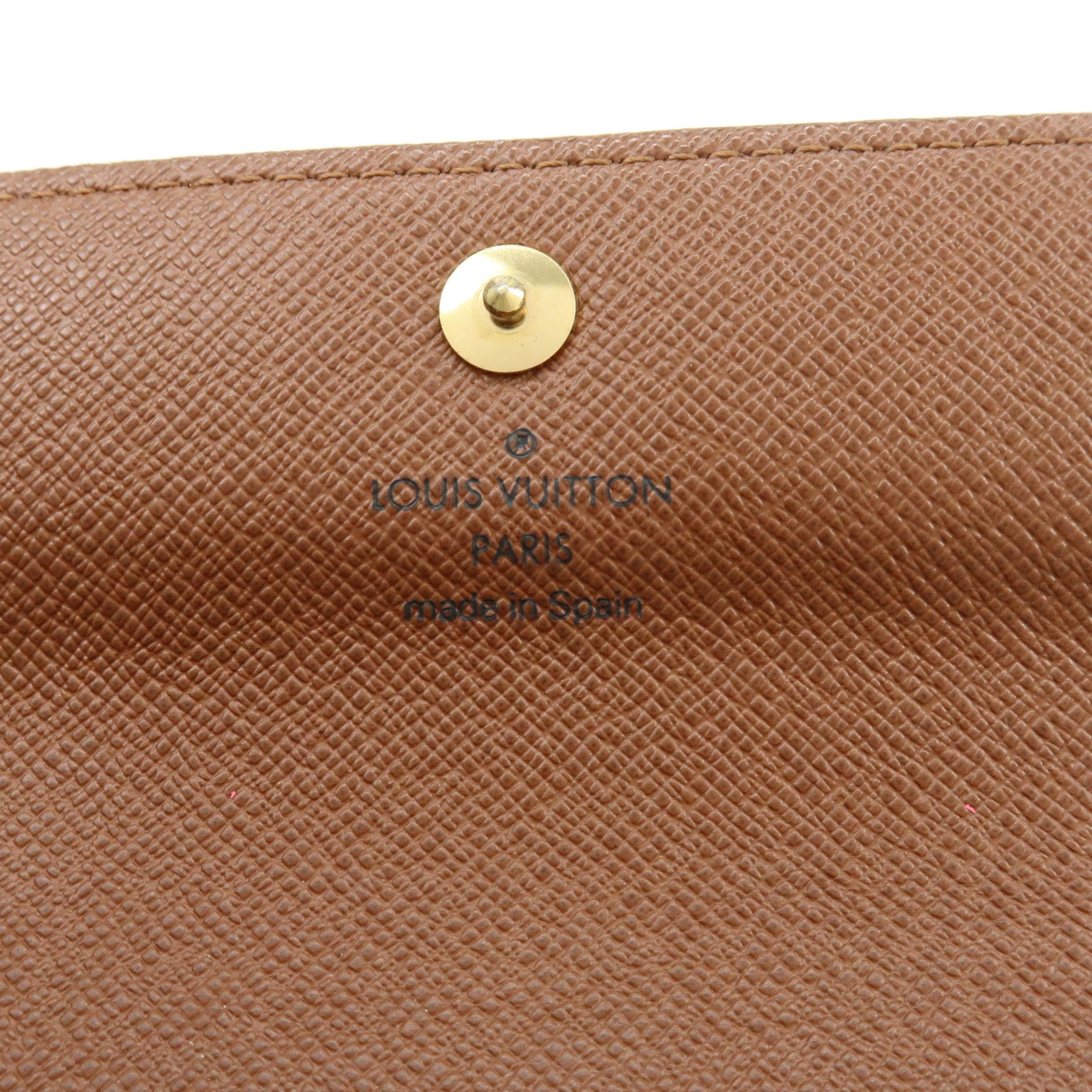 Louis Vuitton Monogram Portefeuille Alexandra Wallet Brown M60047
