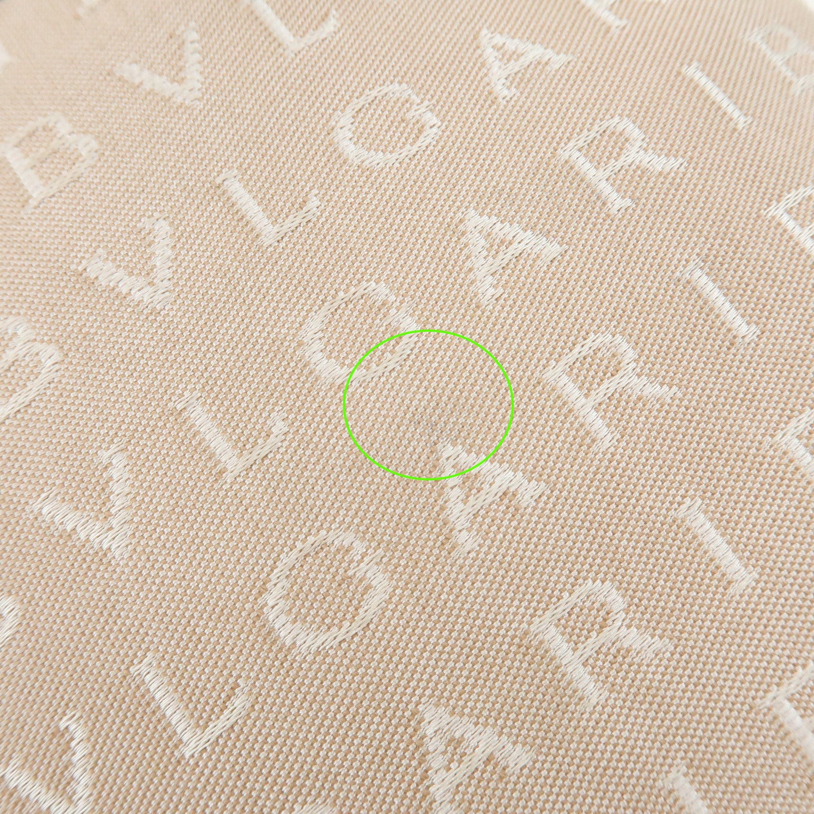 BVLGARI Logo Mania Monogram Canvas Leather Shoulder Bag Beige Brown