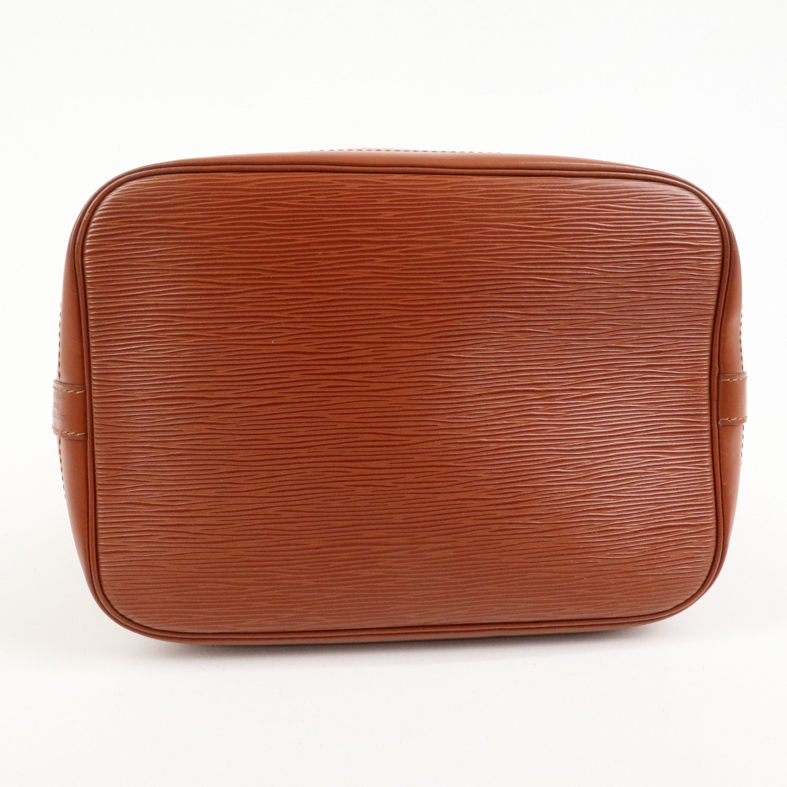 Louis Vuitton Epi Noe Leather Shoulder Bag Kenya Brown M44003