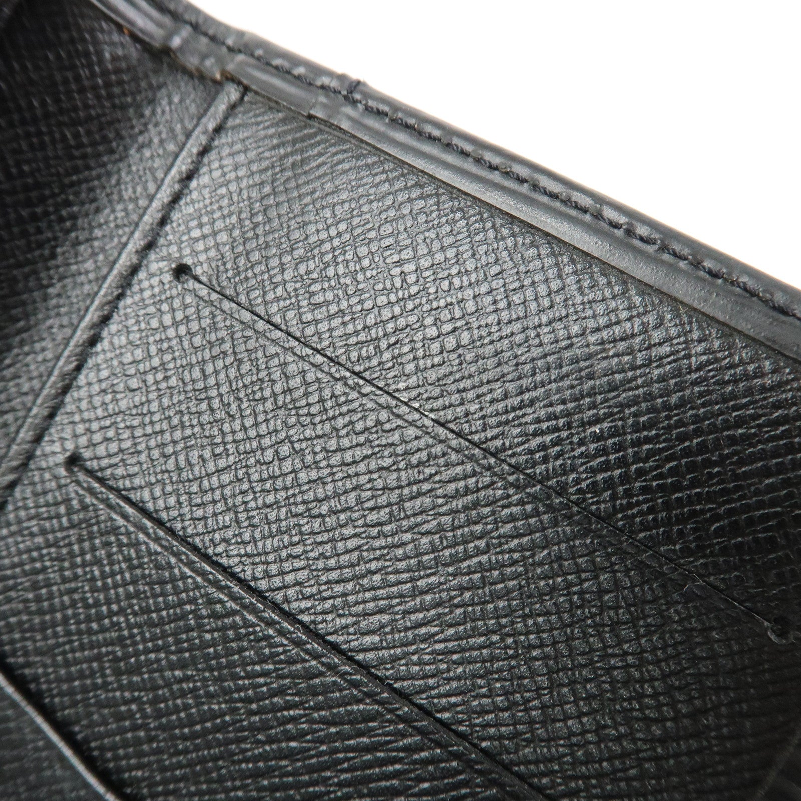 Louis Vuitton Epi Leather Organizer De Poche Card Case Noir N63582