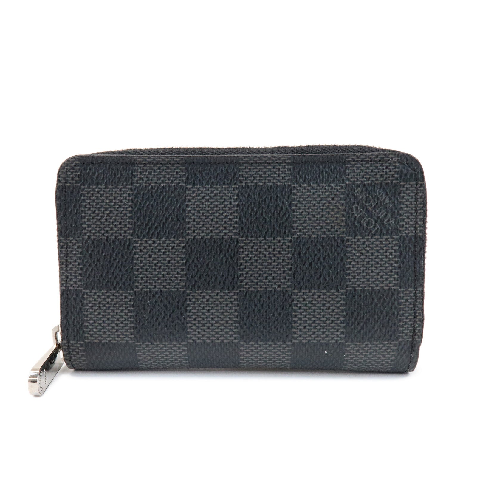 Louis Vuitton Damier Graphite Zippy Coin Purse Coin Case N63076