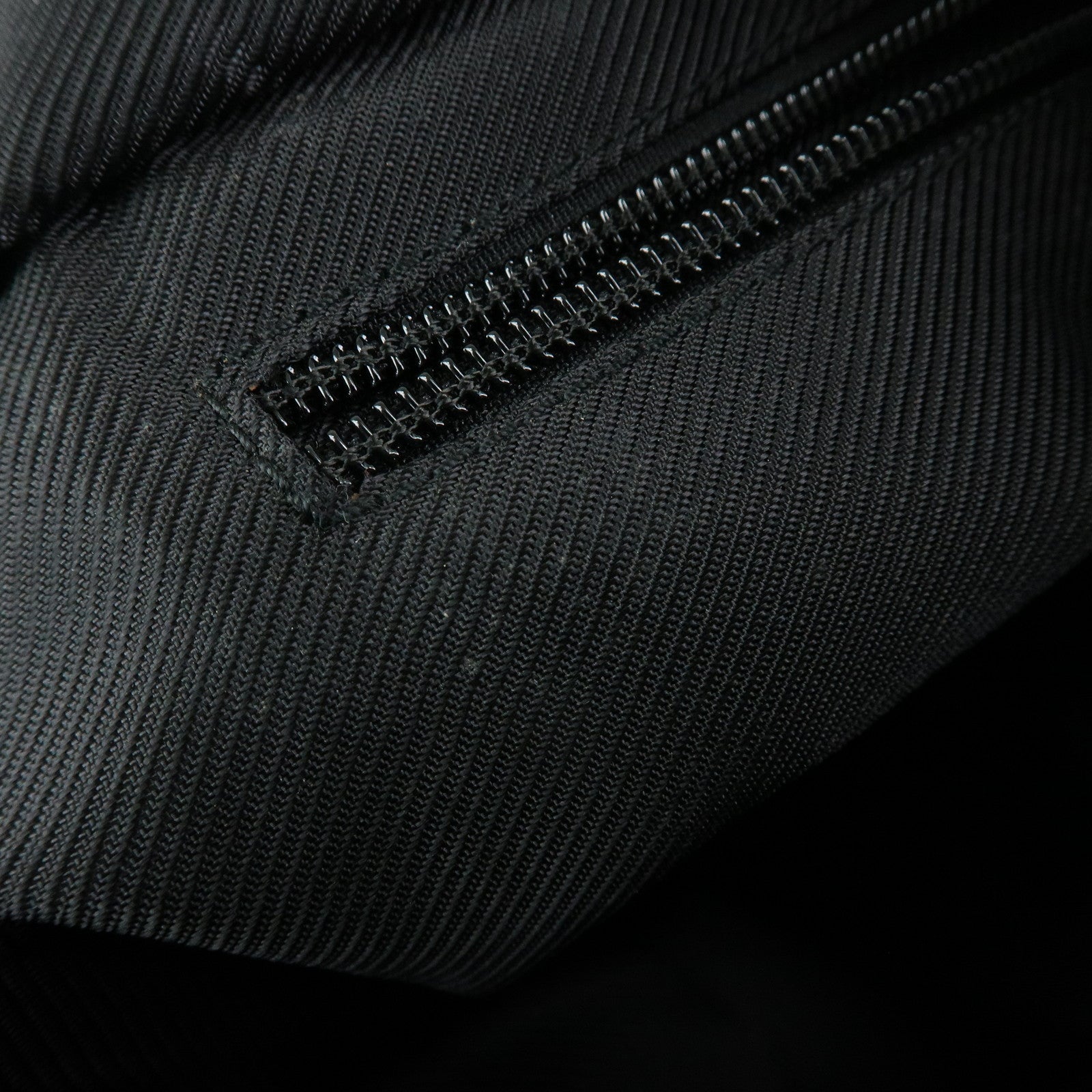 GUCCI GG Denim Leather Tote Bag Shoulder Bag Black 28893