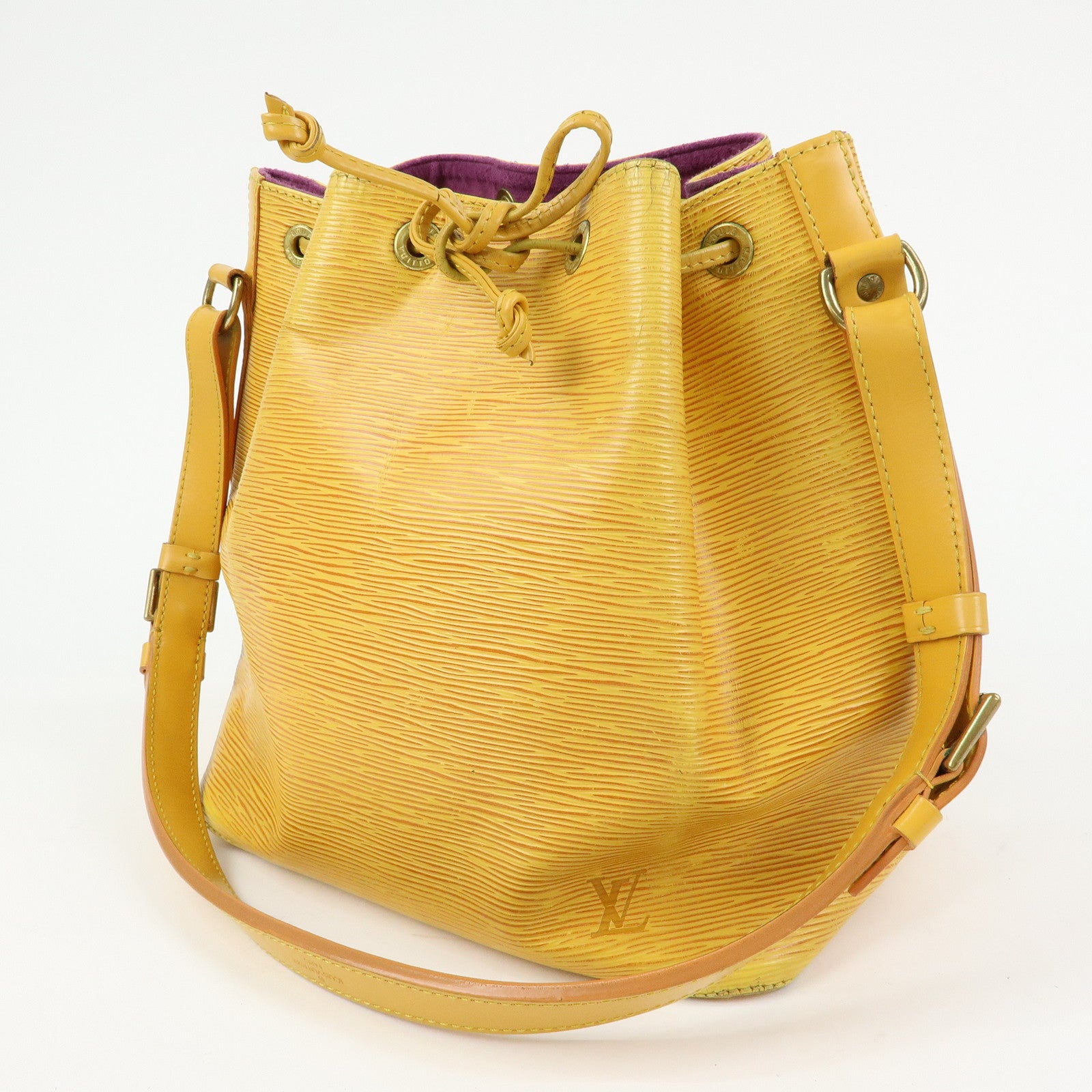 Louis Vuitton Epi Petit Noe Shoulder Bag Tassili Yellow M44109
