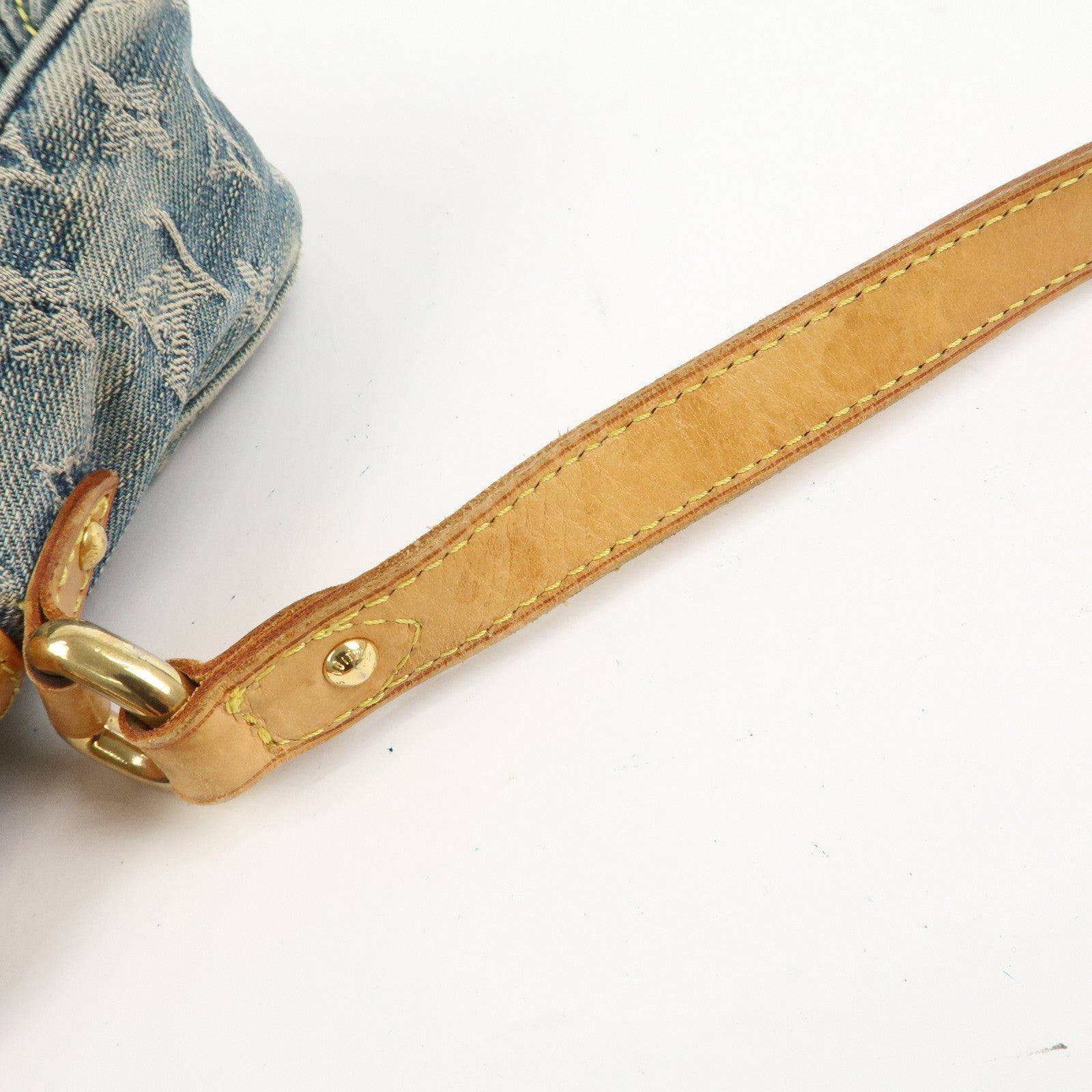 Louis Vuitton Monogram Denim Camera Bag Shoulder Bag Blue M95348