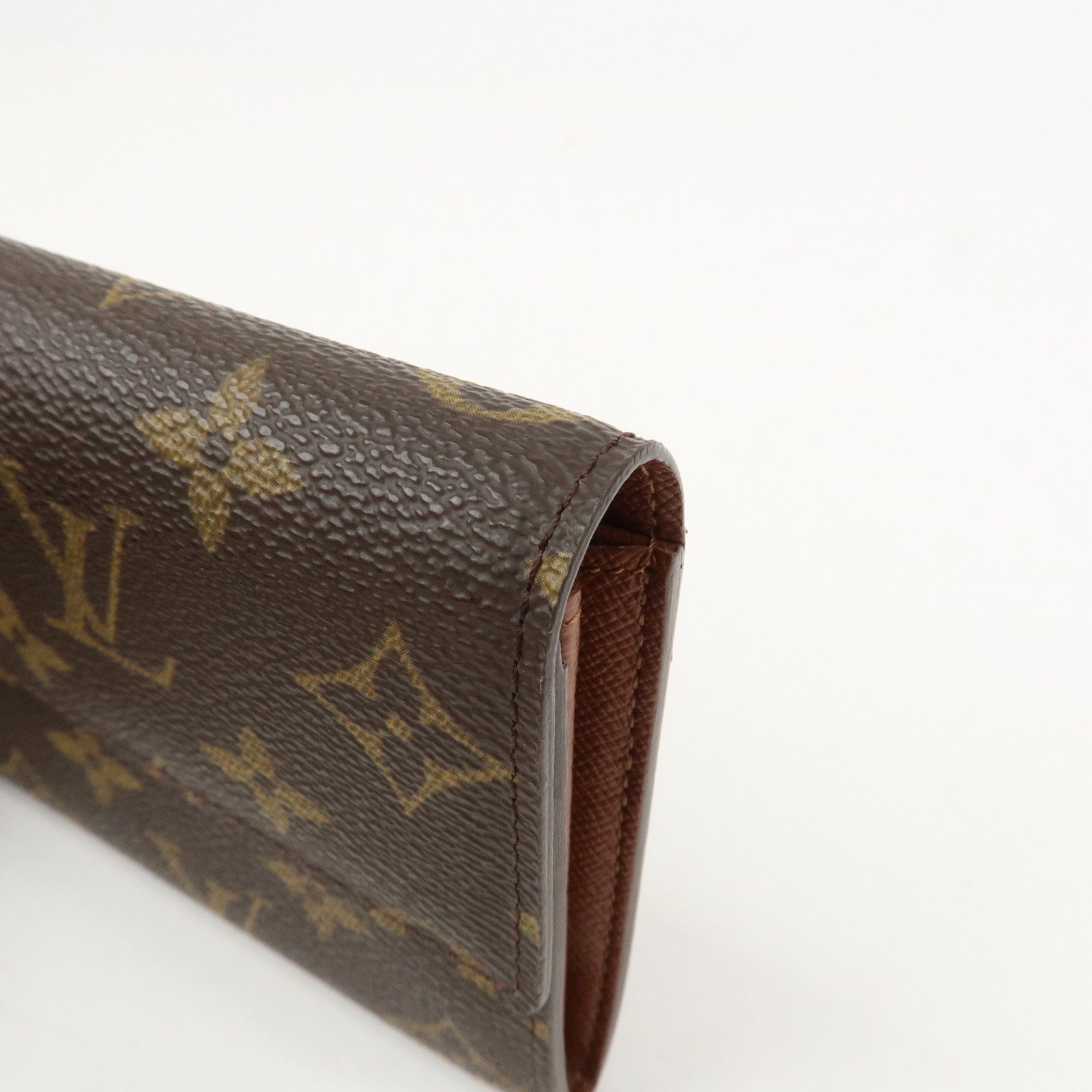 Louis Vuitton Monogram Porte Monnaie Credit Long Wallet M61726