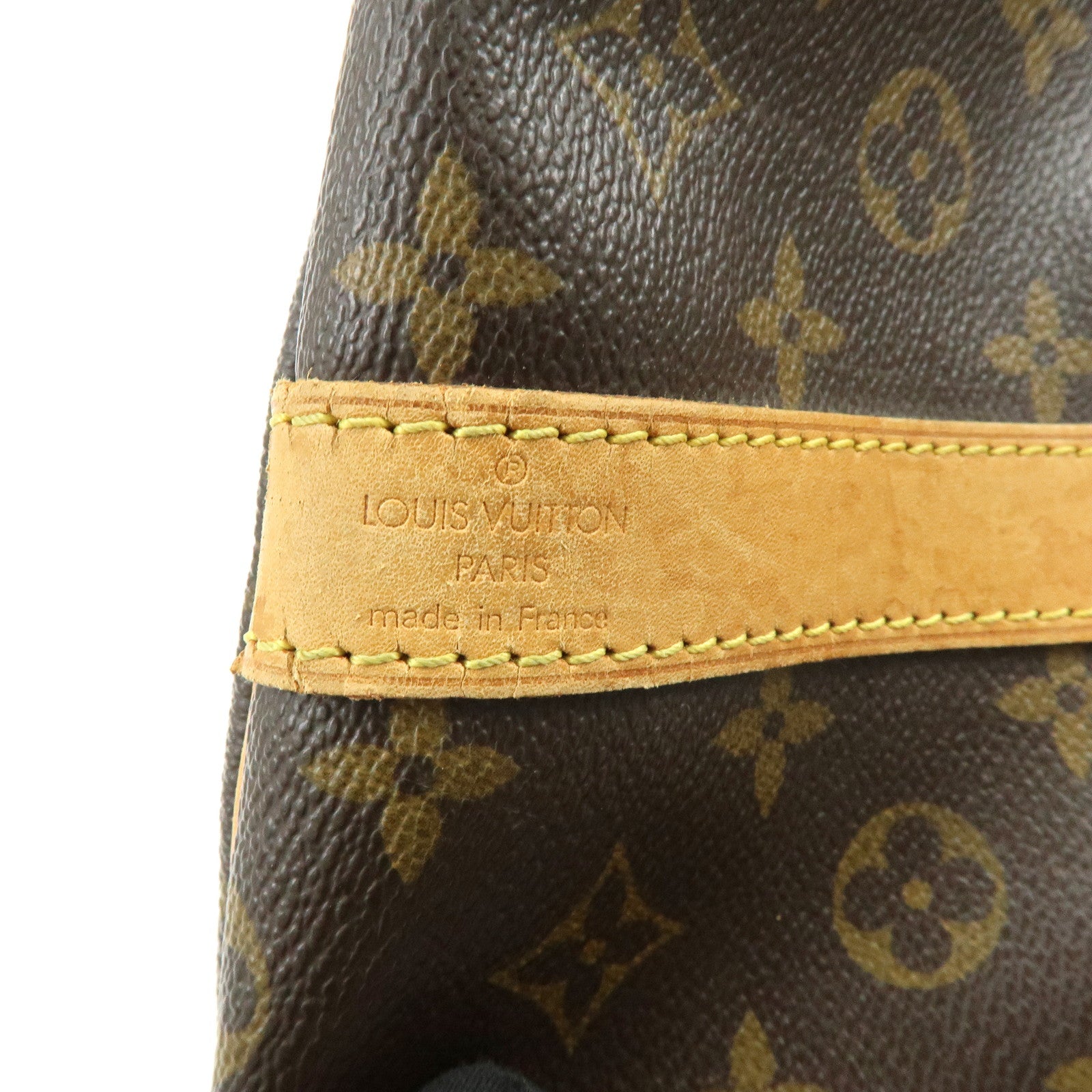 Louis Vuitton Monogram Keep All Bandouliere 50 Boston Bag M41416