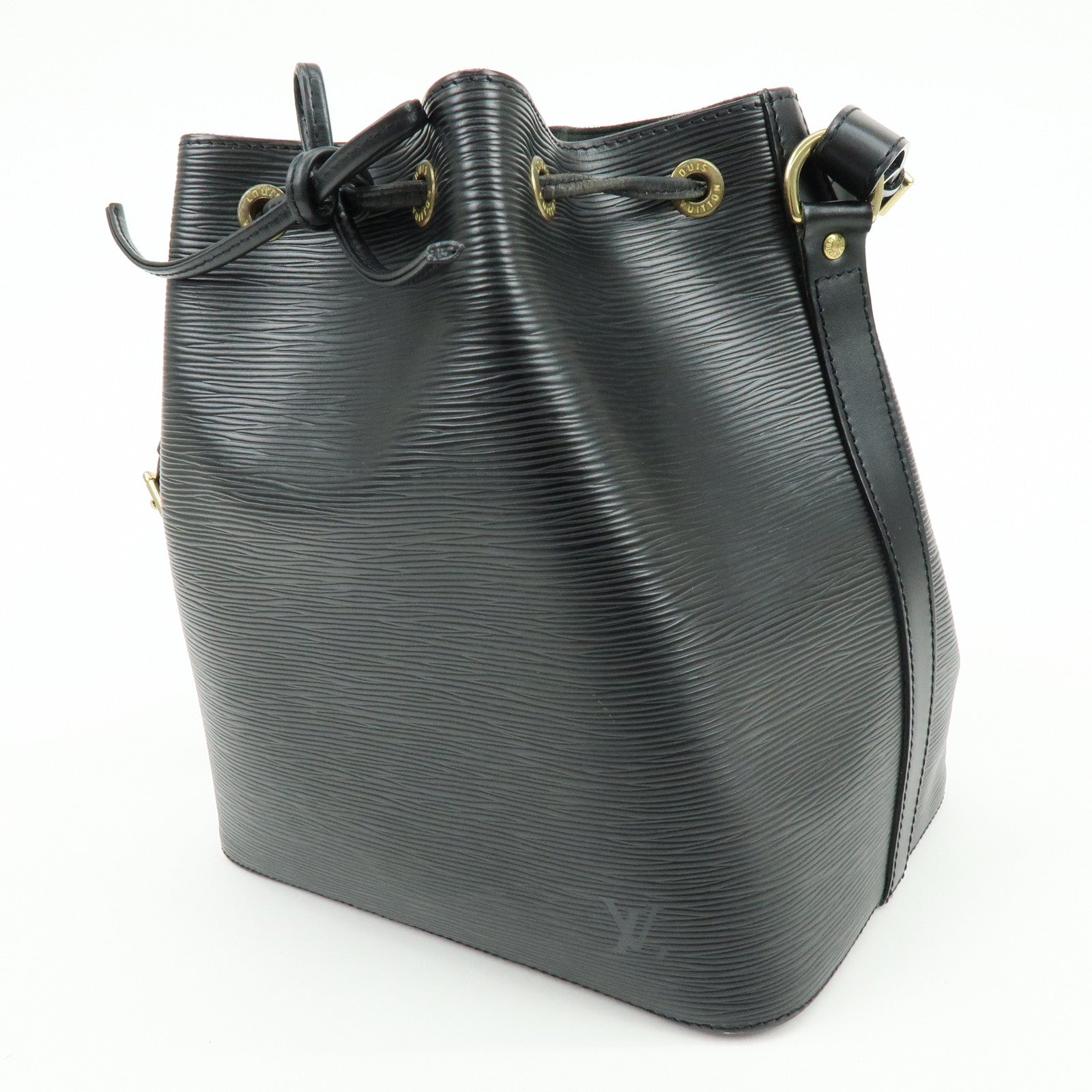 Louis Vuitton Epi Petit Noe Shoulder Bag Noir Black M59012