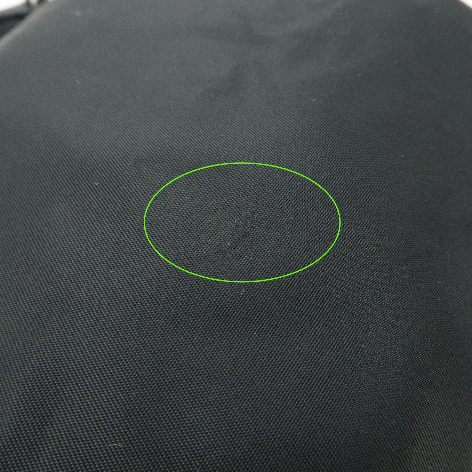 PRADA Triangle Logo Nylon Saffiano Leather Shoulder Bag BR3332