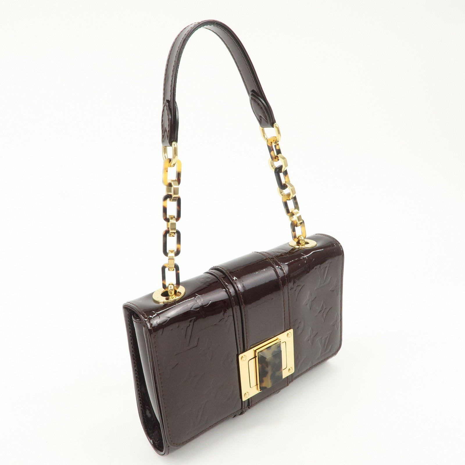 Louis Vuitton Monogram Vernis Leather Vermont Avenue Shoulder Bag