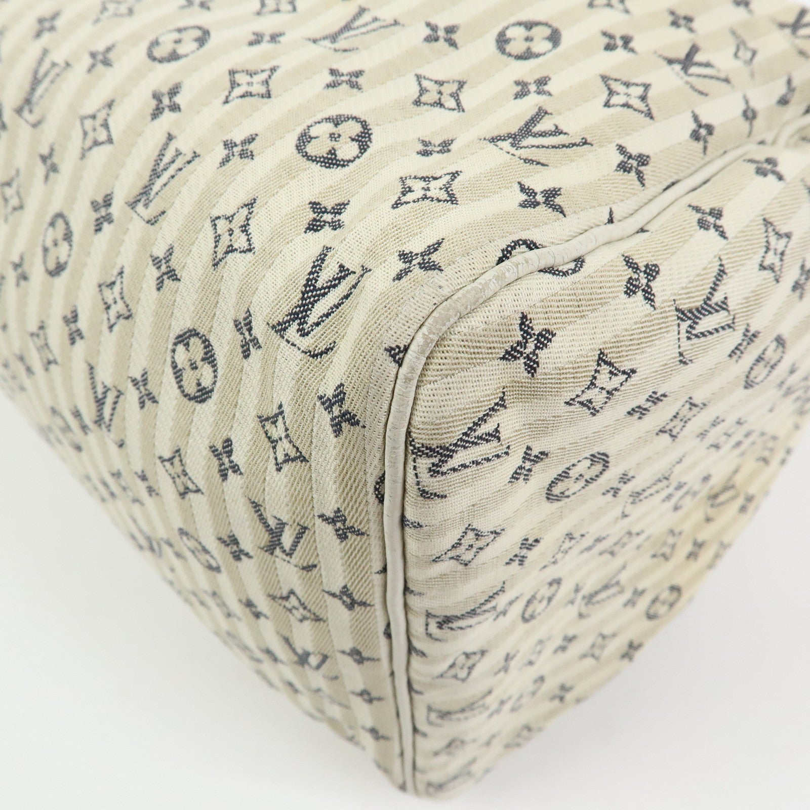 Louis Vuitton Monogram Mini Lin Croisette Speedy 30 Hand Bag M95500