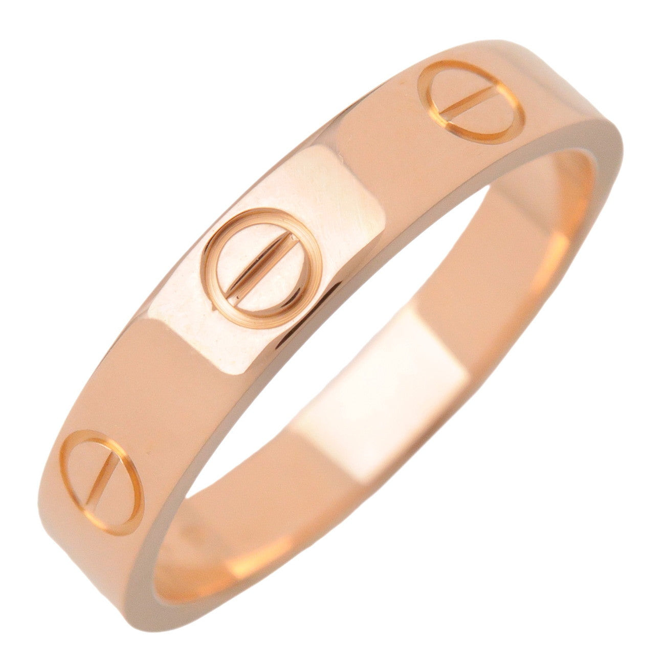 Cartier Mini Love Ring K18 750PG Rose Gold #51 US5.5 EU51.5 HK12.5