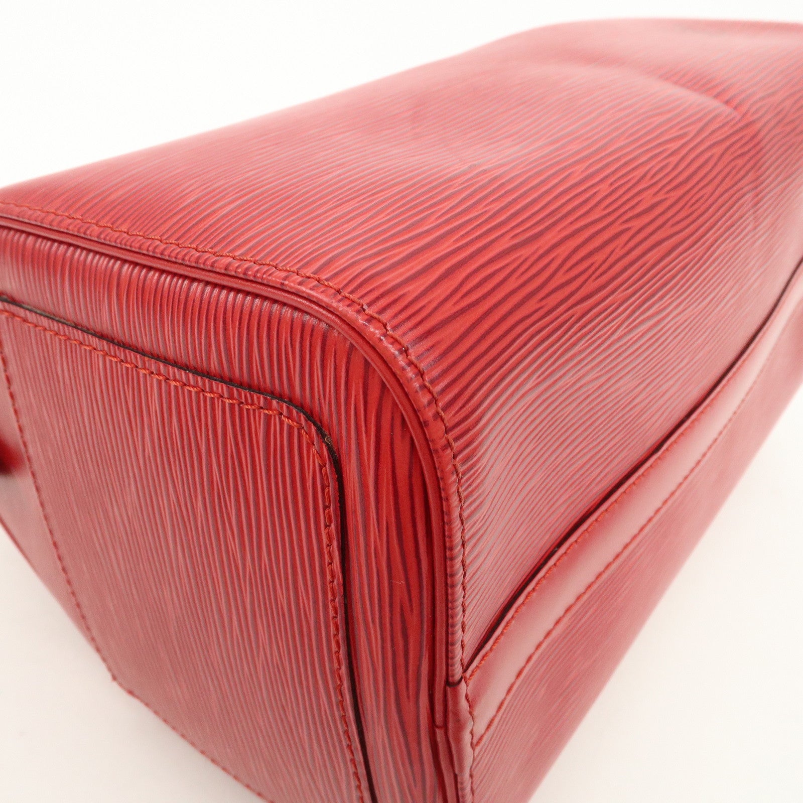 Louis Vuitton Epi Speedy 25 Hand Bag Castilian Red M43017