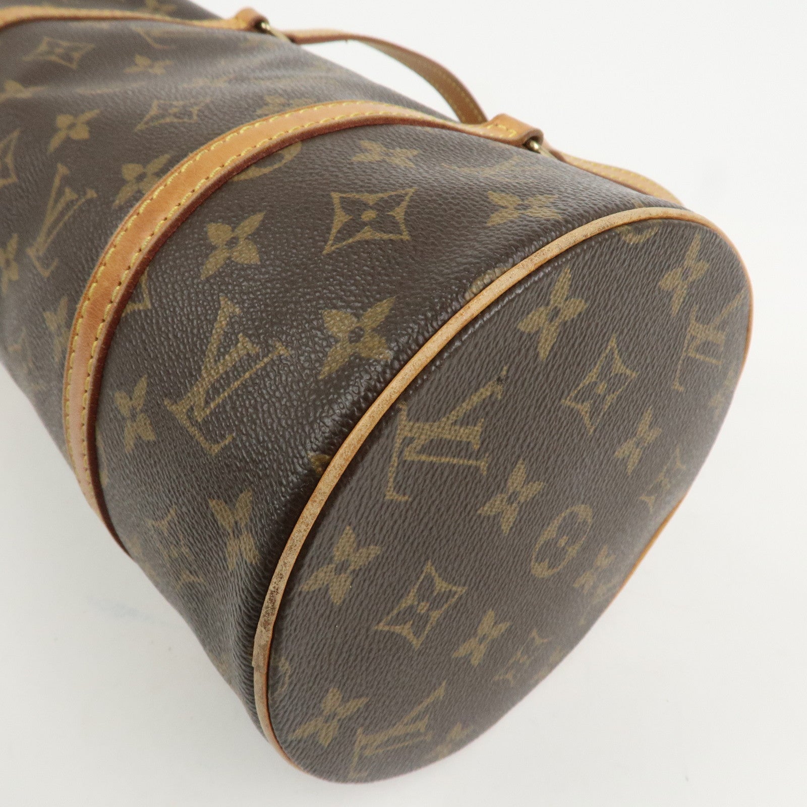 Louis Vuitton Monogram Papillon 30 Hand Bag New Style Brown M51385