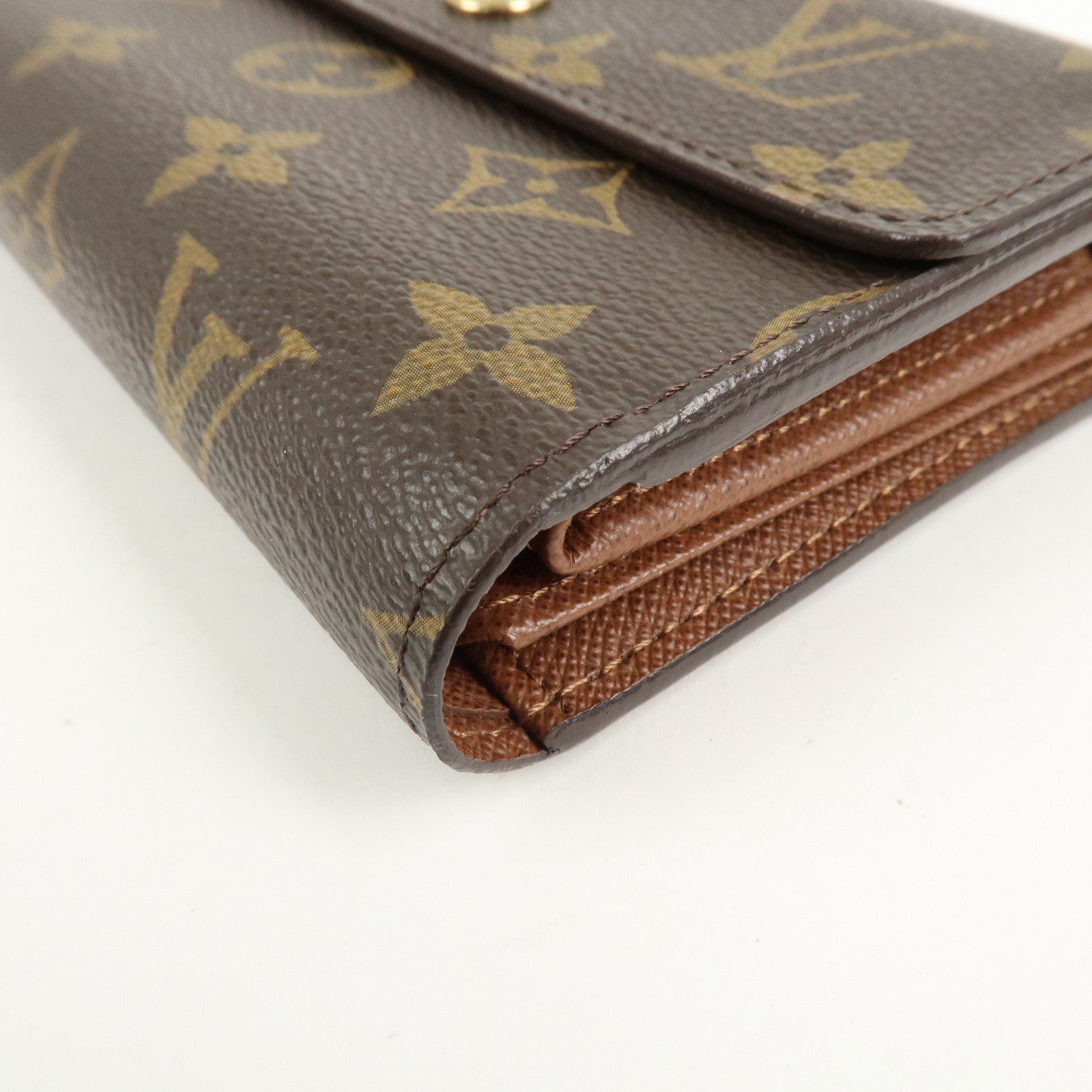Louis Vuitton Monogram Portefeuille Alexandra Wallet Brown M60047