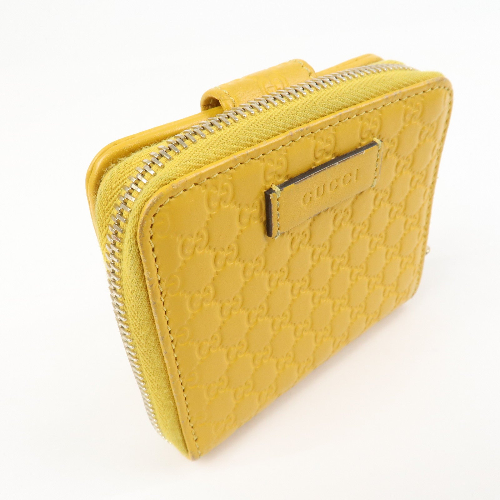 GUCCI Micro Guccissima Signature Bi-Fold Compact Wallet 449395