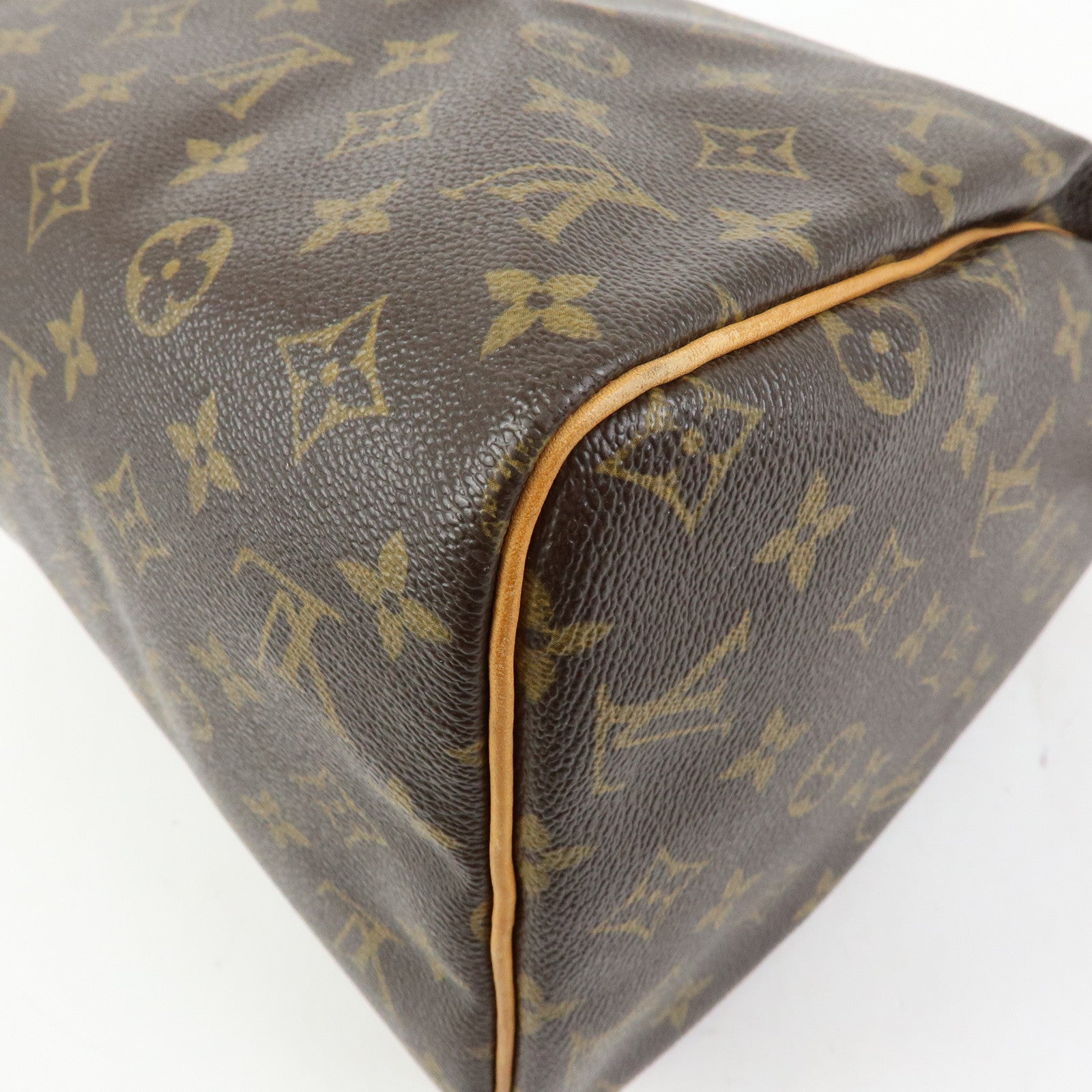 Louis Vuitton Monogram Speedy 30 Boston Bag Hand Bag Brown M41526