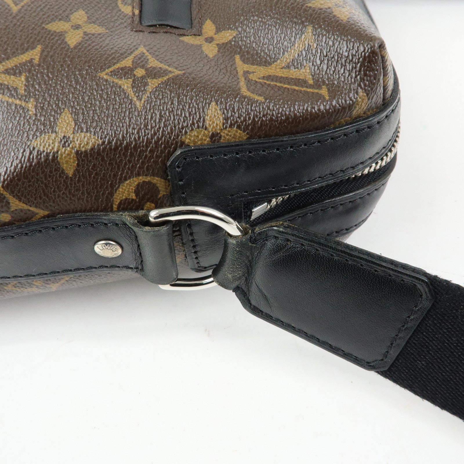 Louis Vuitton Monogram Macassar Torres Shoulder Bag Brown M40387