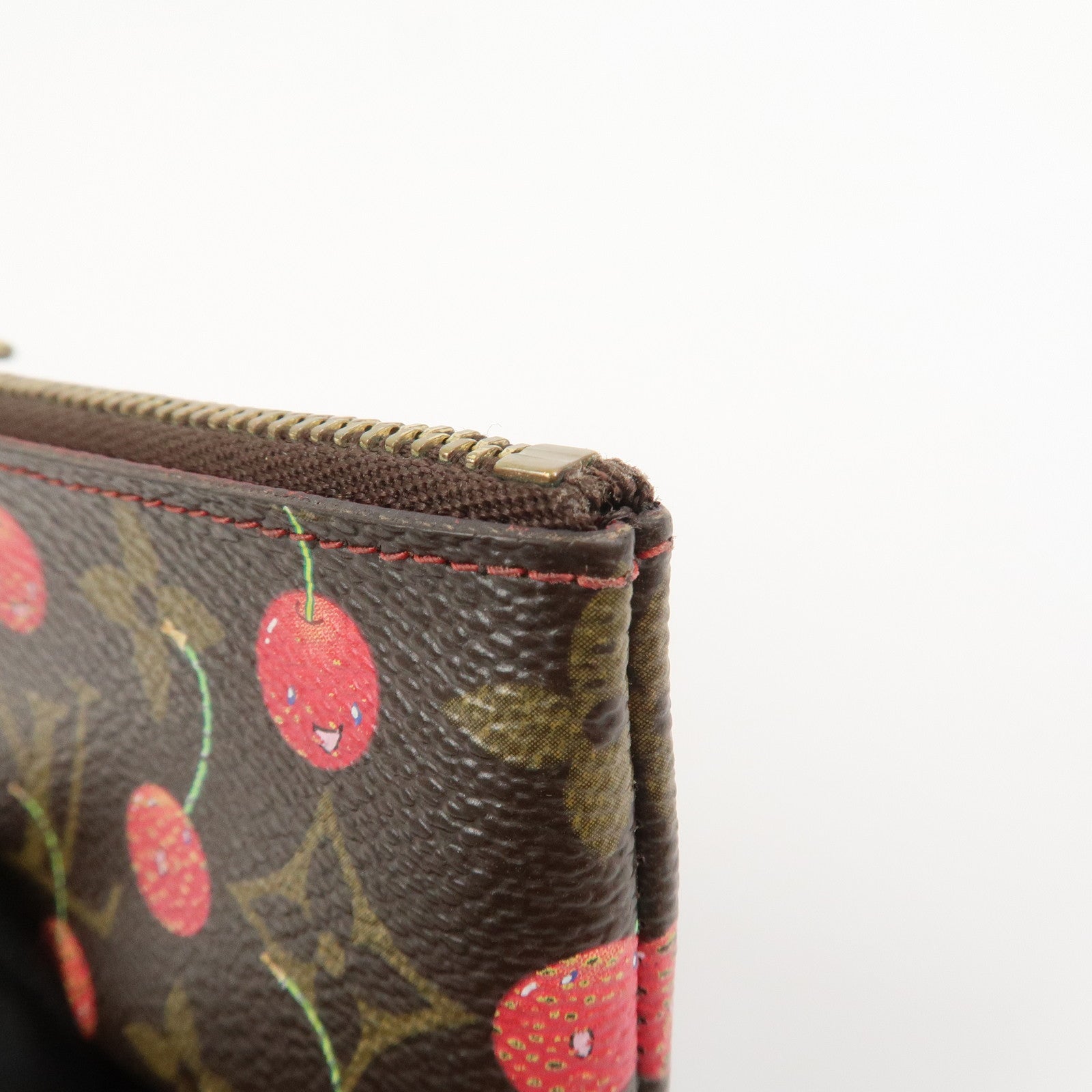 Louis Vuitton Monogram Cherry Pochette Cles Coin Case M95042