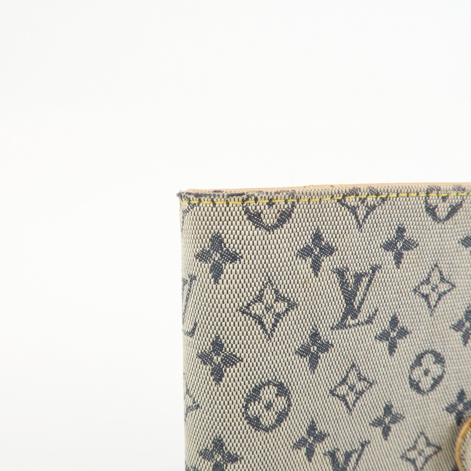 Louis Vuitton Monogram Mini Agenda PM Planner Cover Blue R20905