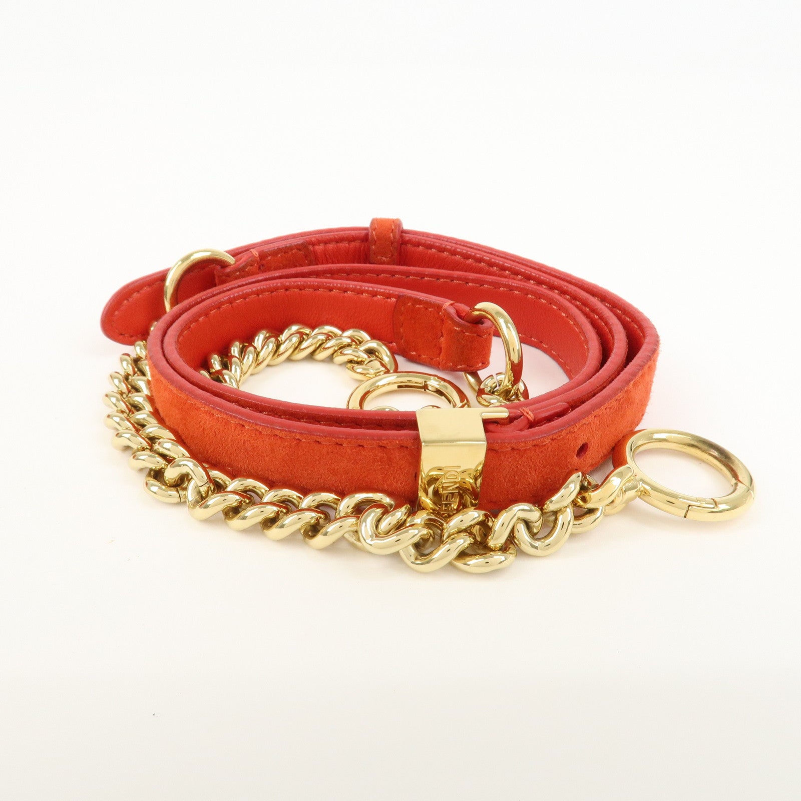 FENDI Peekaboo XS Suede 2Way Hand Bag Shoulder Crossbody Bag 8BN309