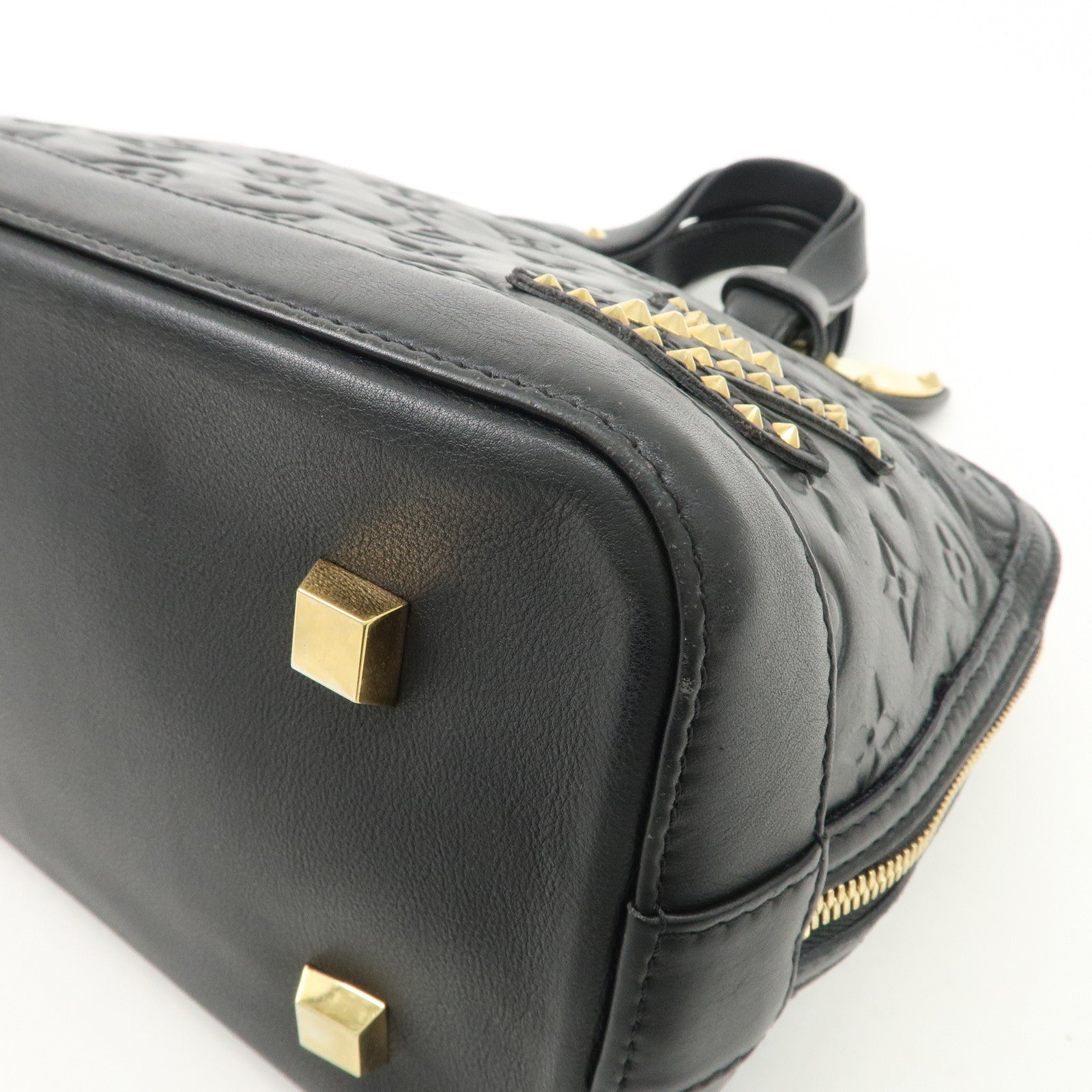 Louis Vuitton Monogram Double Jeu Neo Alma Hand Bag Noir M40286 Used