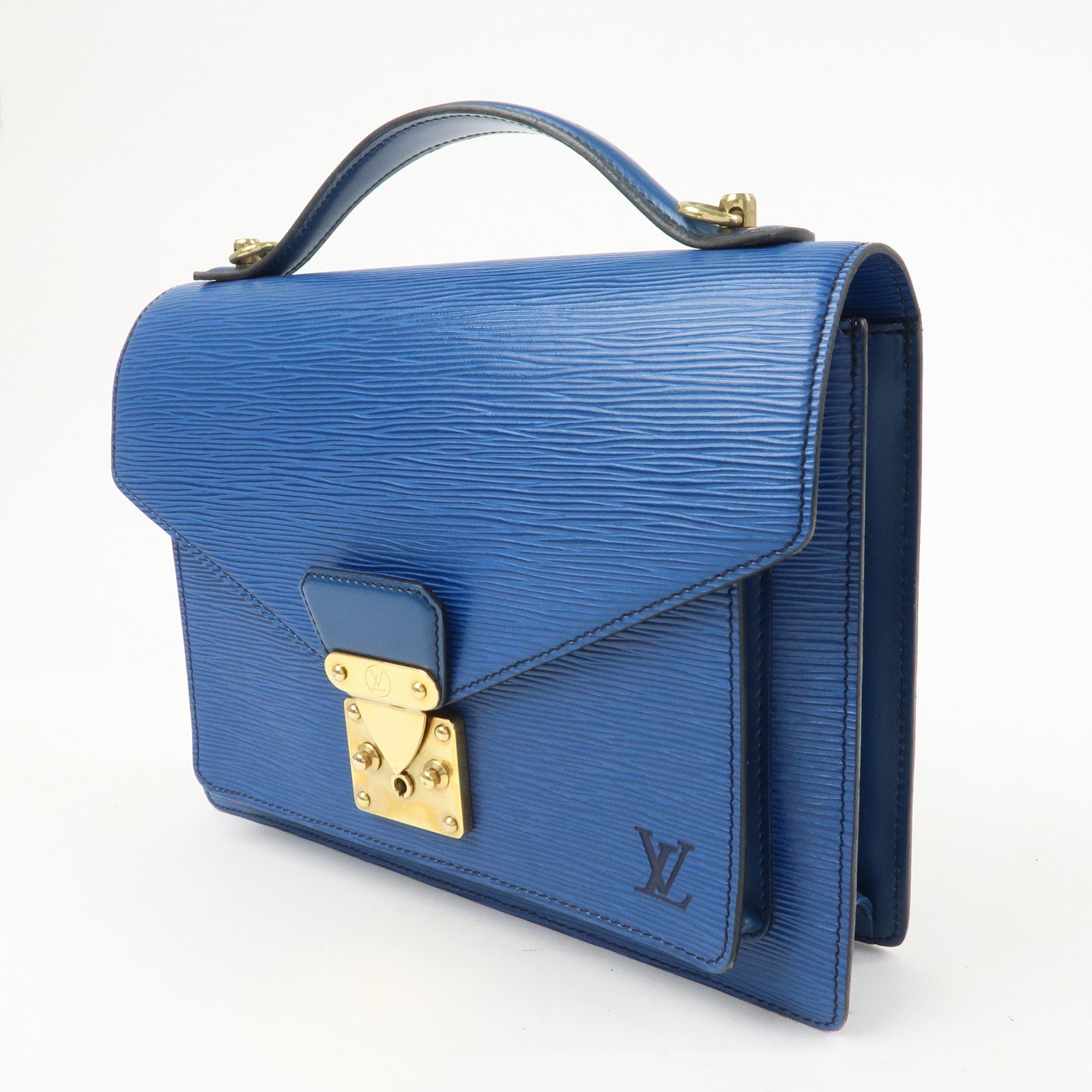 Louis Vuitton Epi Monceau 2Way Shoulder Bag Hand Bag M52125