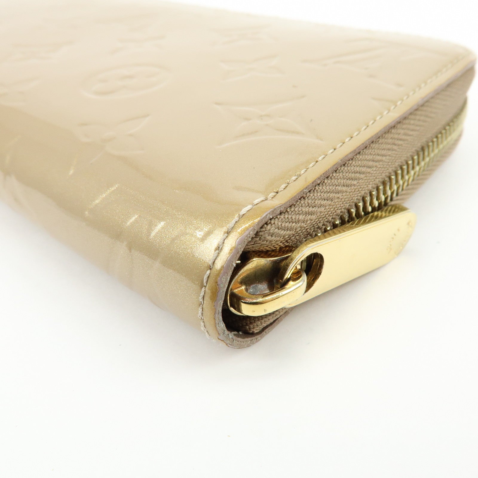 Louis Vuitton Monogram Vernis Round Zippy Long Wallet M91761