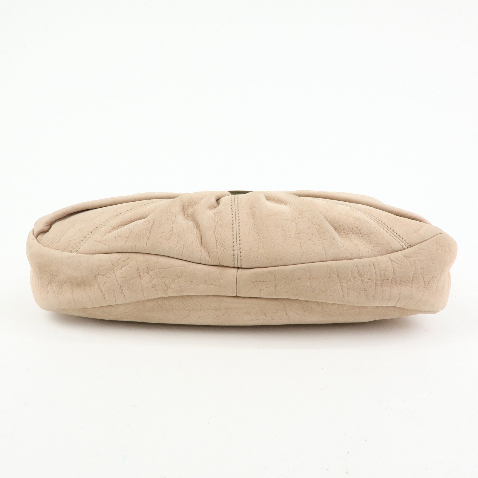 Ferragamo Vara Ribbon Leather 2Way Hand Bag Shoulder Bag Pink Beige