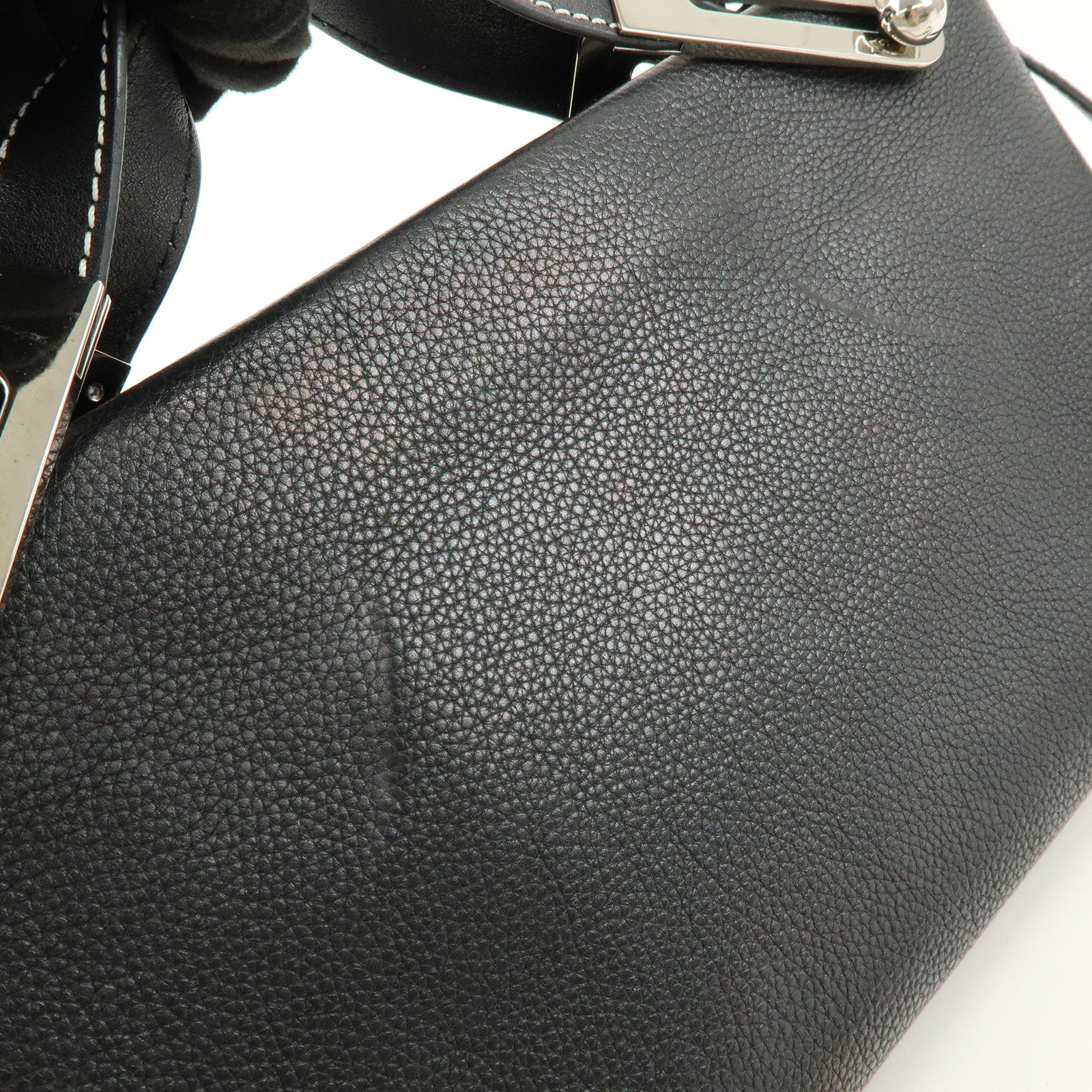 LOEWE Anagram Missy Small Calf Leather 2Way Bag Shoulder Bag Black