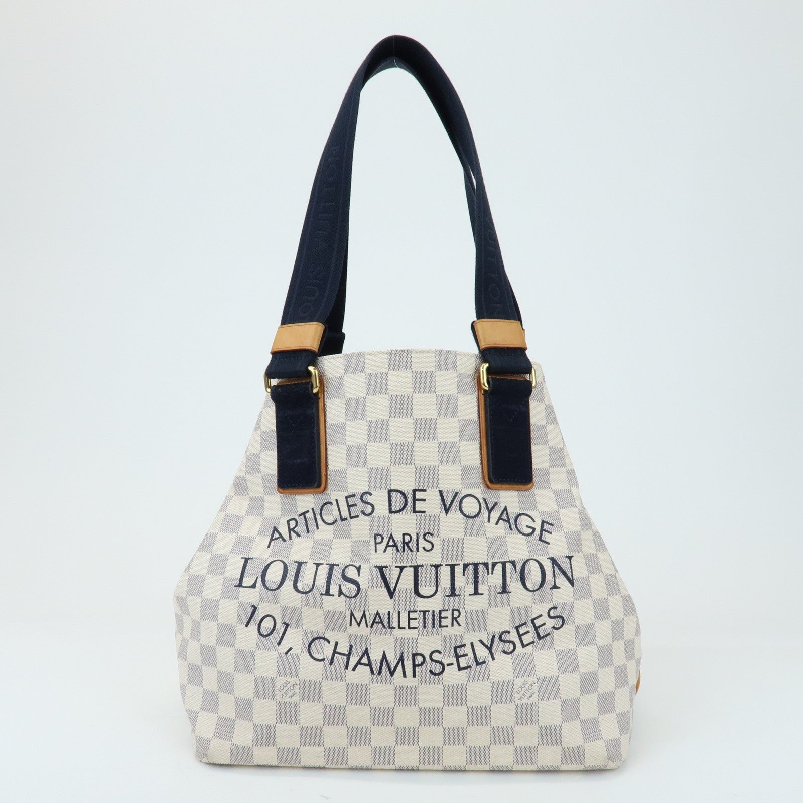 Louis Vuitton Damier Azur Planete Soleil Cabas PM Tote Bag N41179