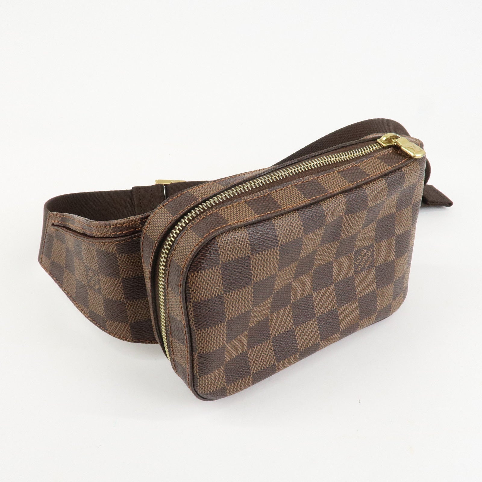 Louis Vuitton Damier Ebene Geronimos Crossbody Bag Waist Bag N51994 Used