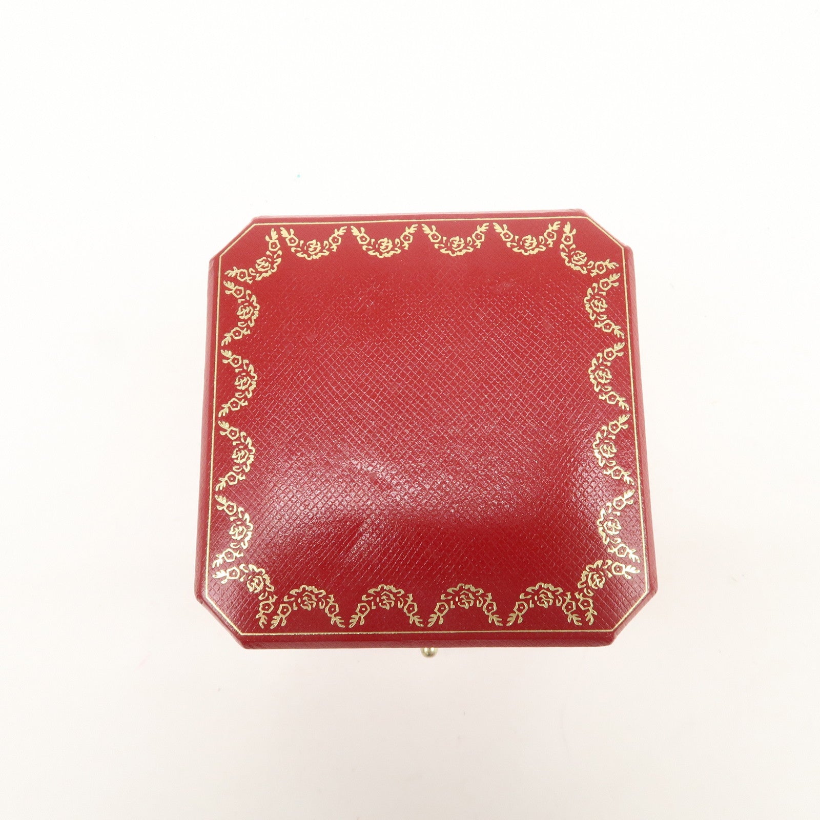 Cartier Set of 5 Jewelry Boxes Ring Boxes Red Gold