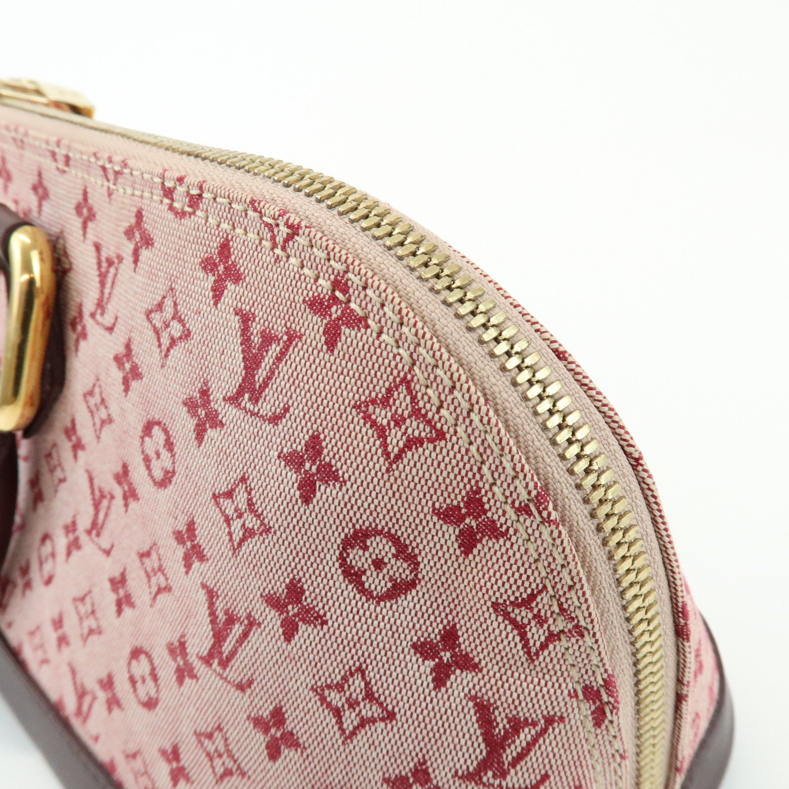 Louis Vuitton Monogram Mini Armaron Hand Bag Cerise M92207